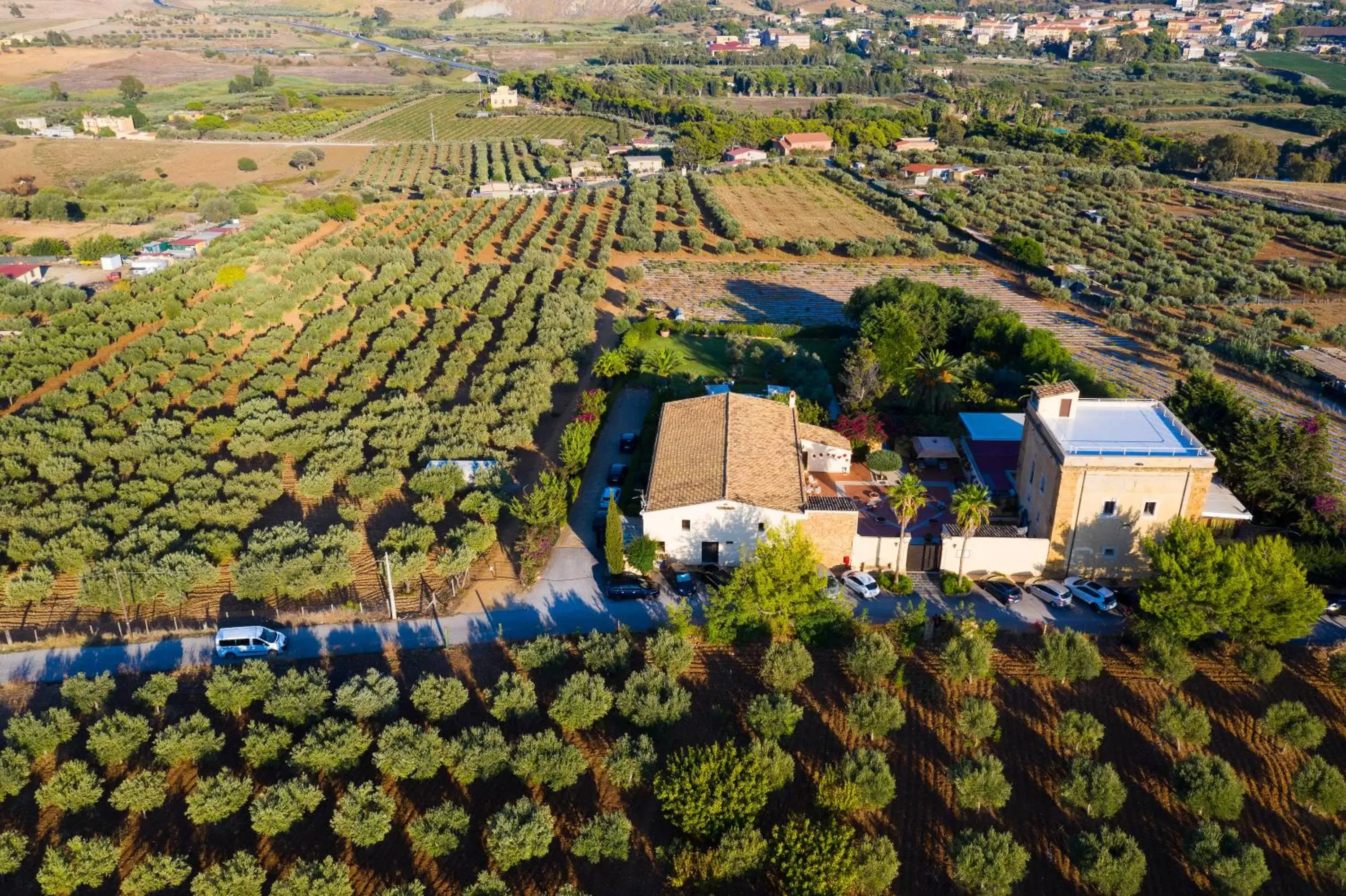 Bird's-eye View in Hotel Foresteria Baglio Della Luna