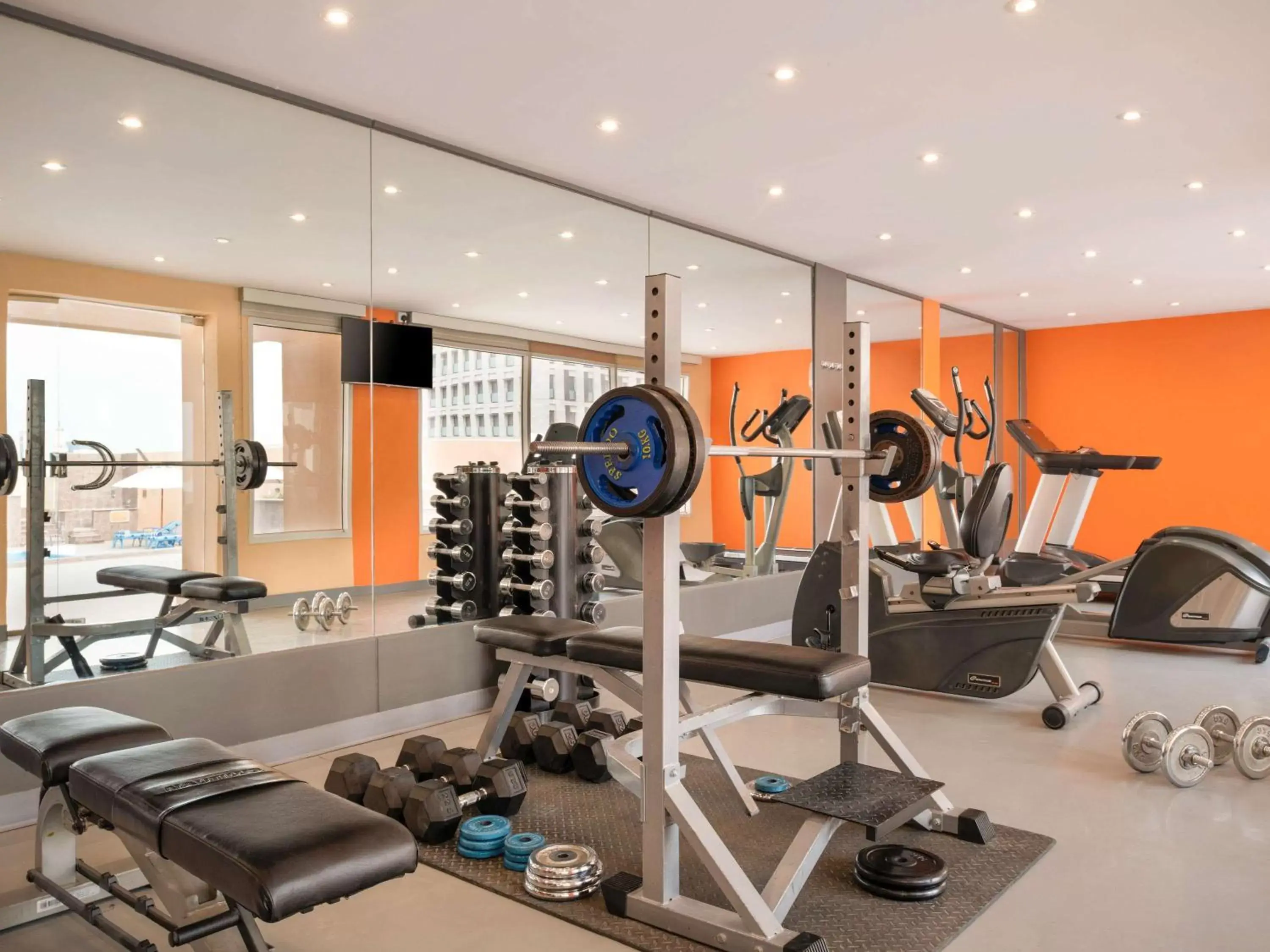 Fitness centre/facilities in M Grand Hotel Doha