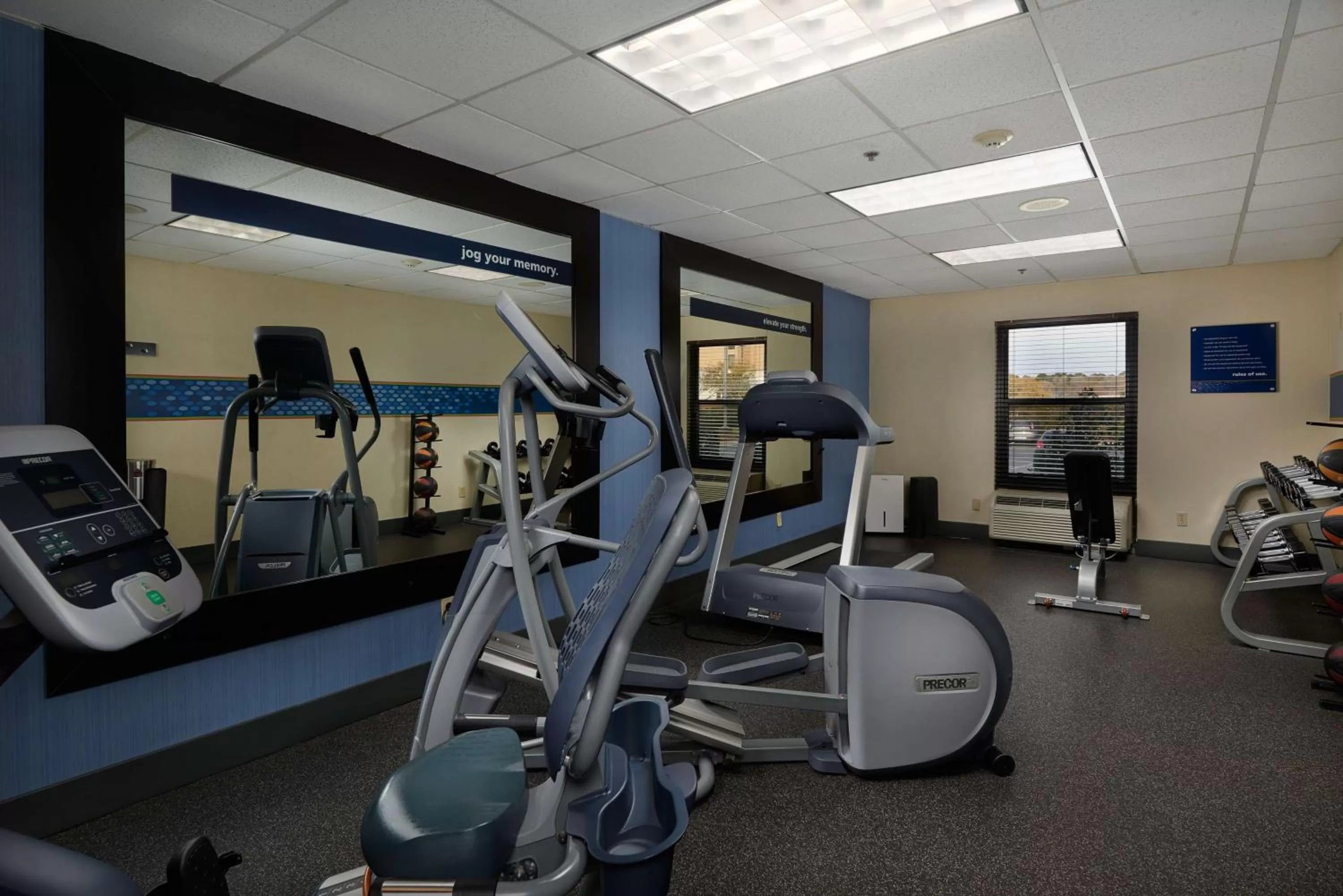 Fitness centre/facilities in Hampton Inn Goldsboro
