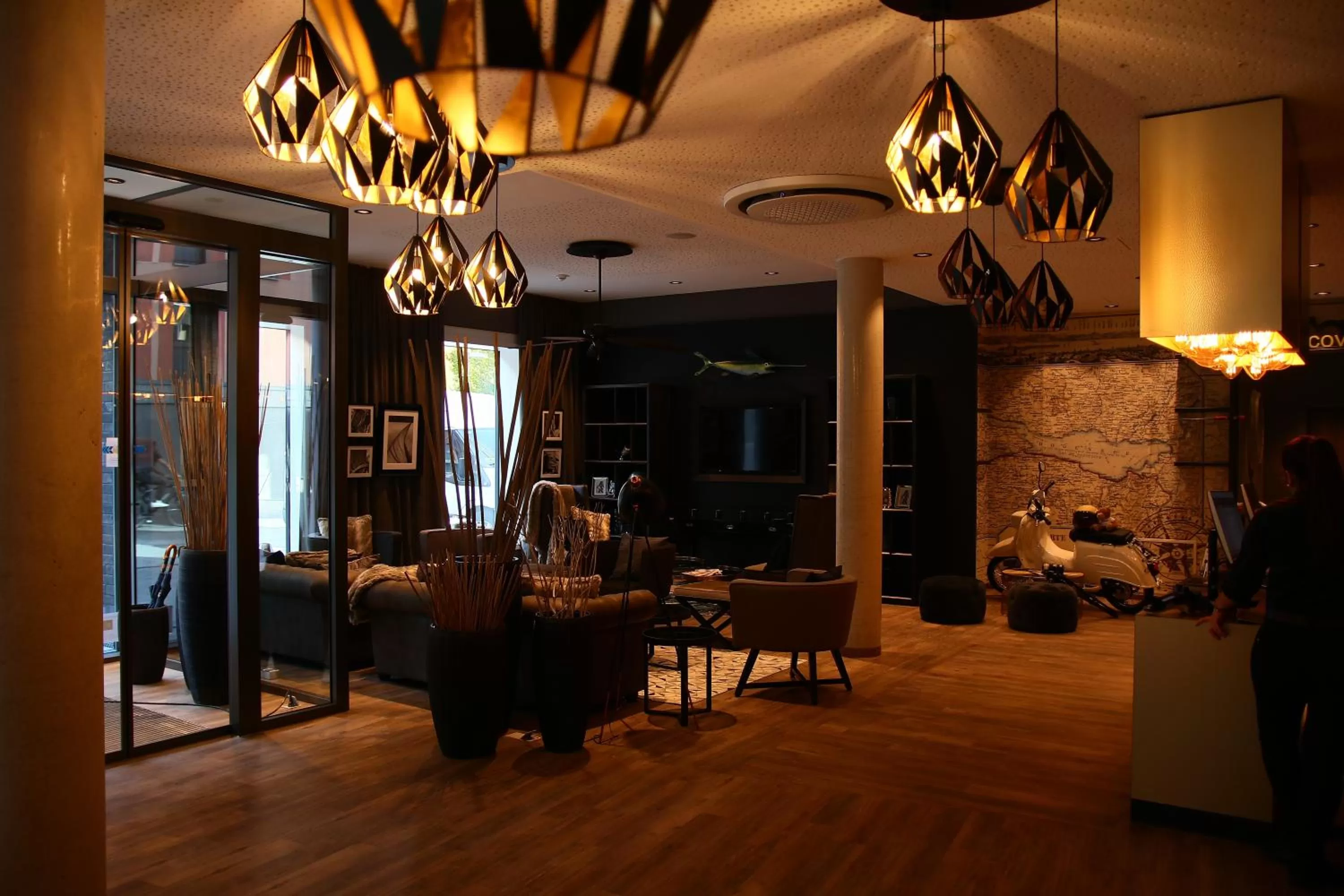 Decorative detail in HARBR Hotel Konstanz, a member of Radisson Individuals