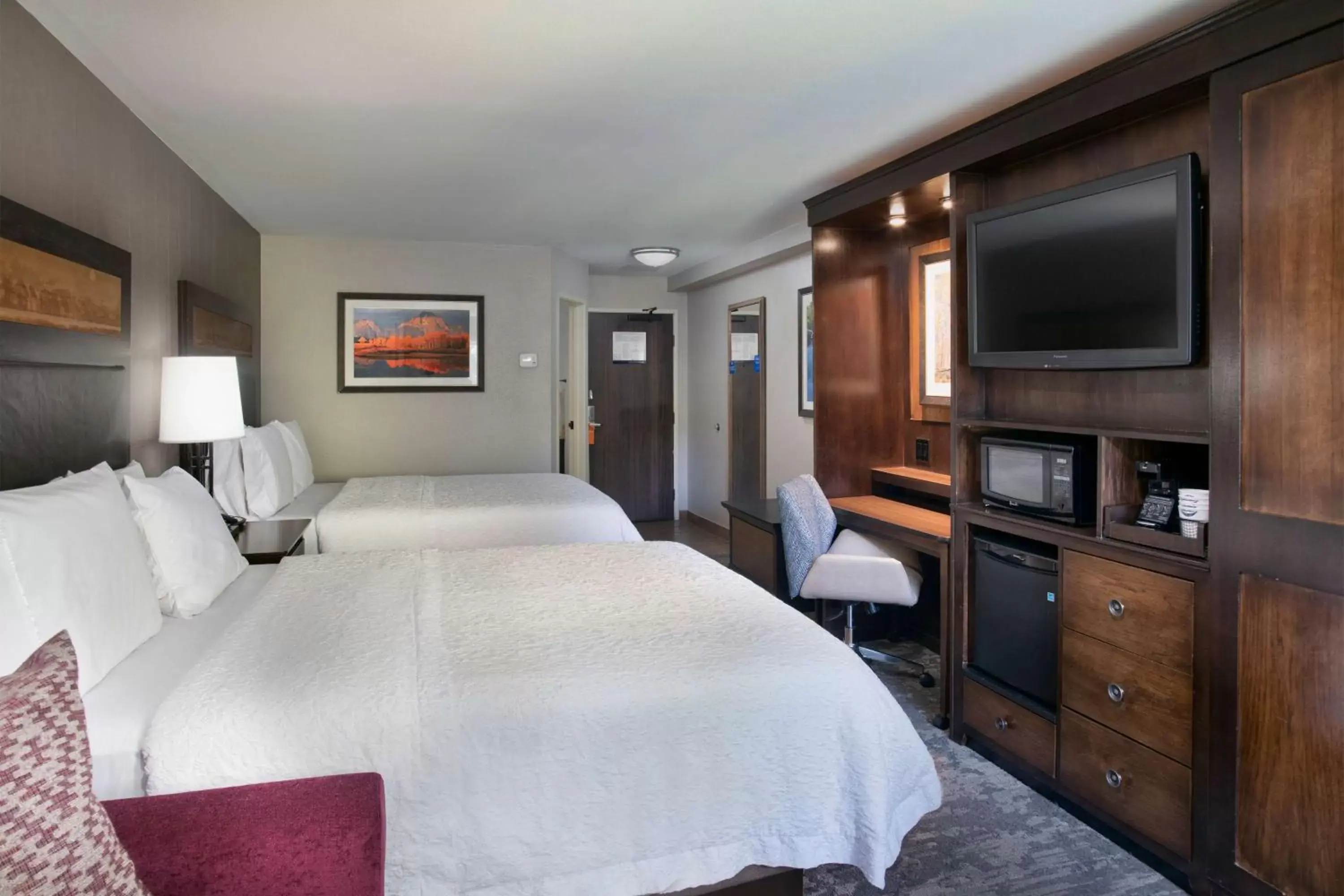 Bedroom, Bed in Hampton Inn Jackson Hole
