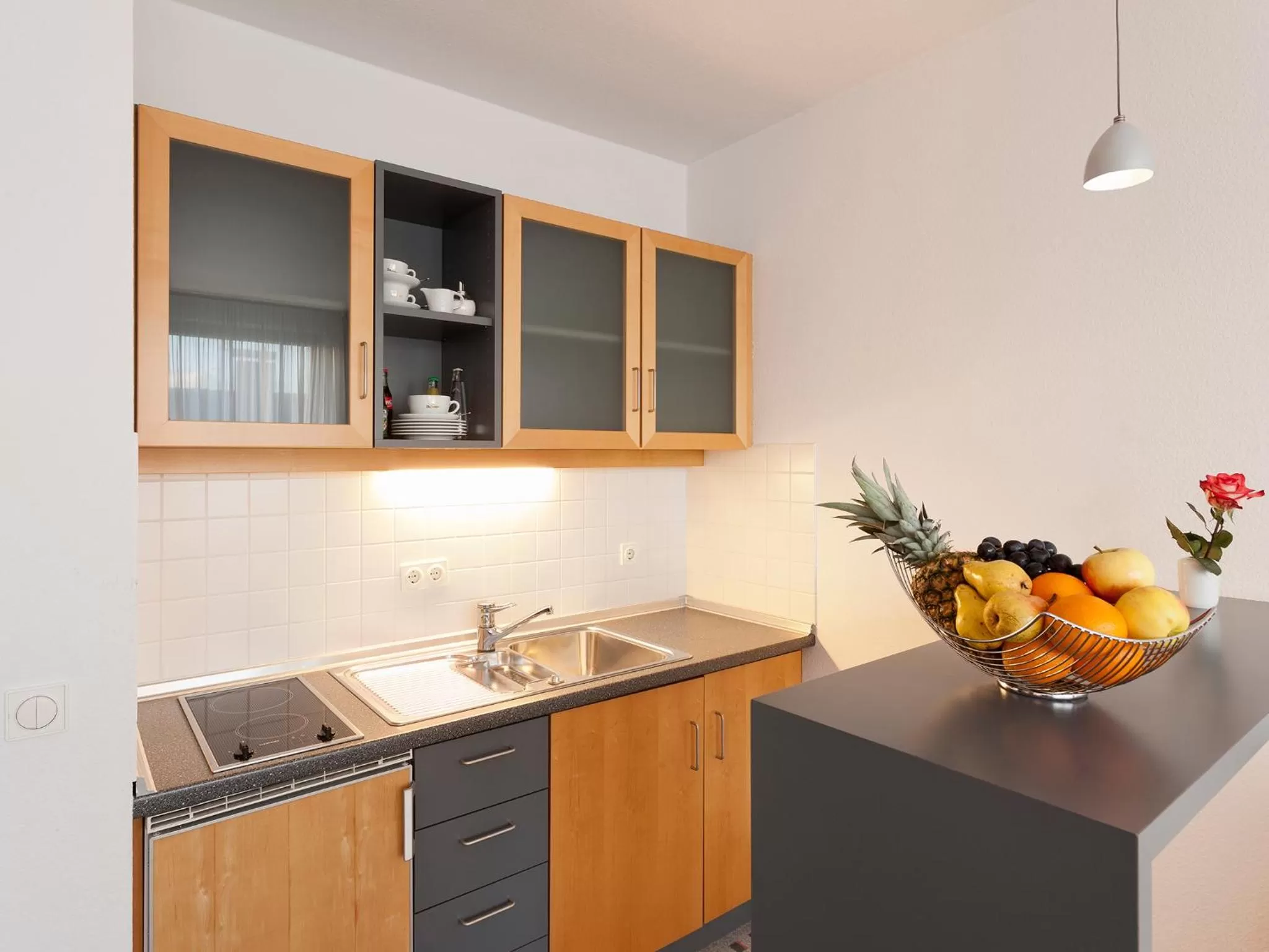 Kitchen or kitchenette in Best Western Hotel am Europaplatz