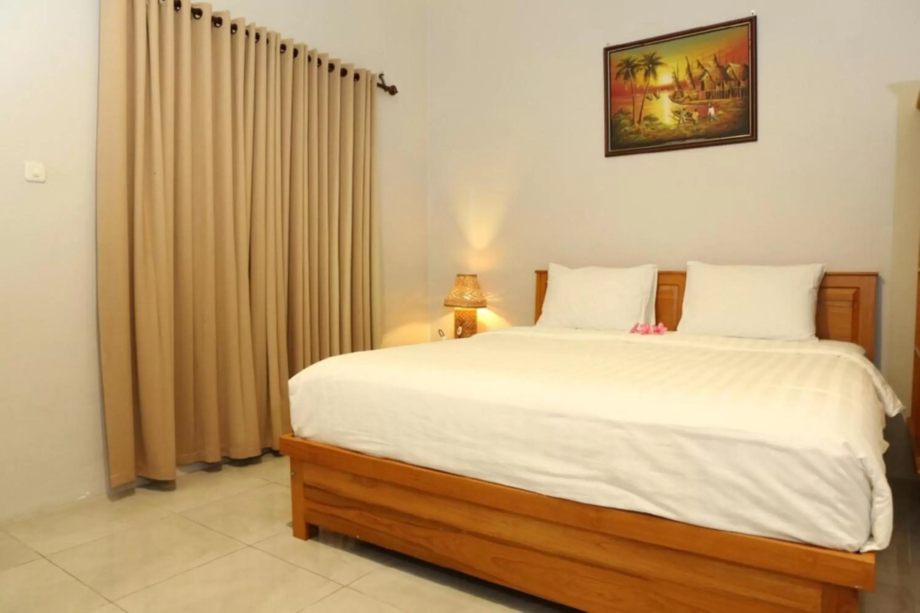 Bedroom in Senggigi Cottages Lombok