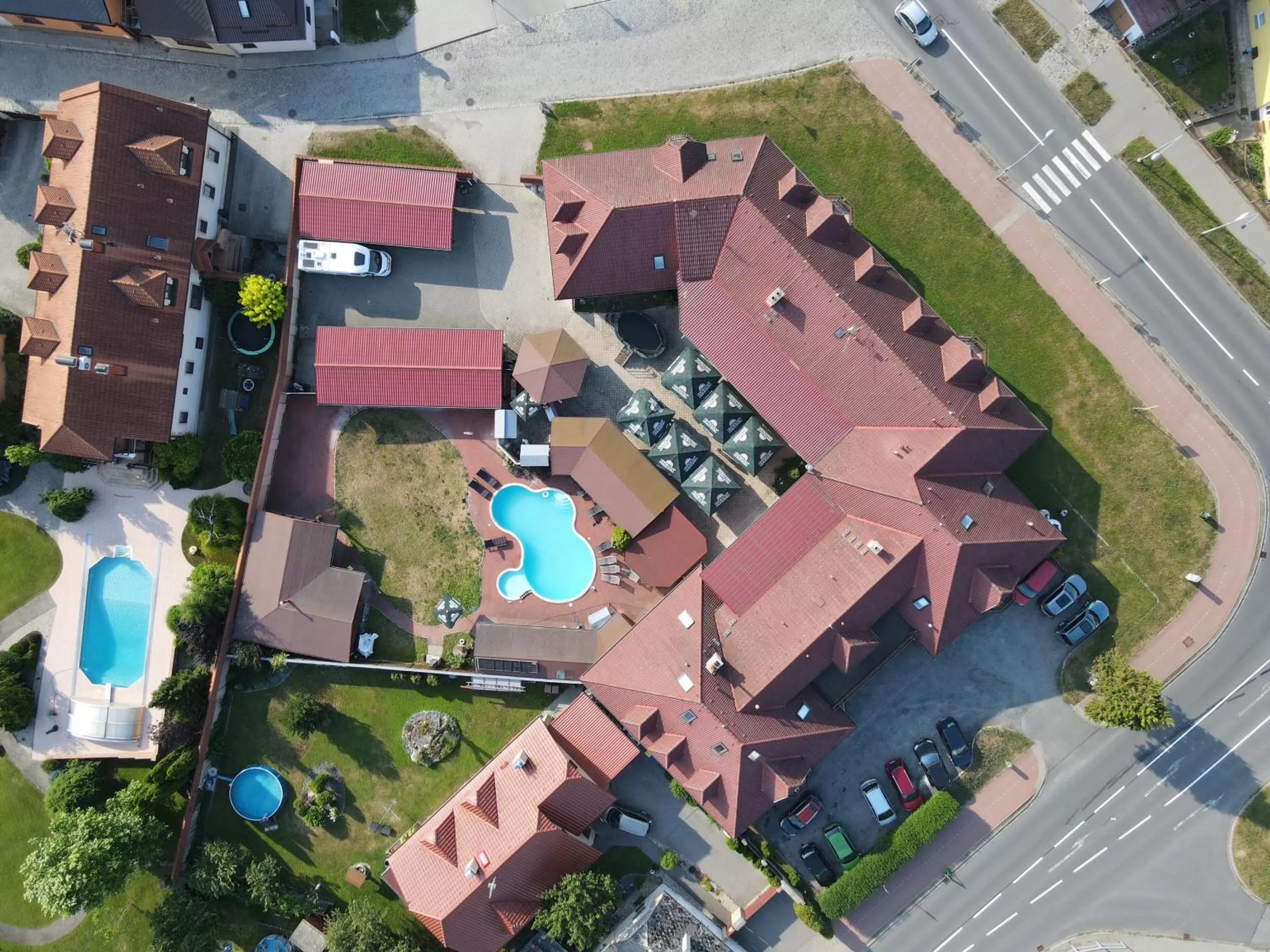 Bird's eye view in Hotel Aldo