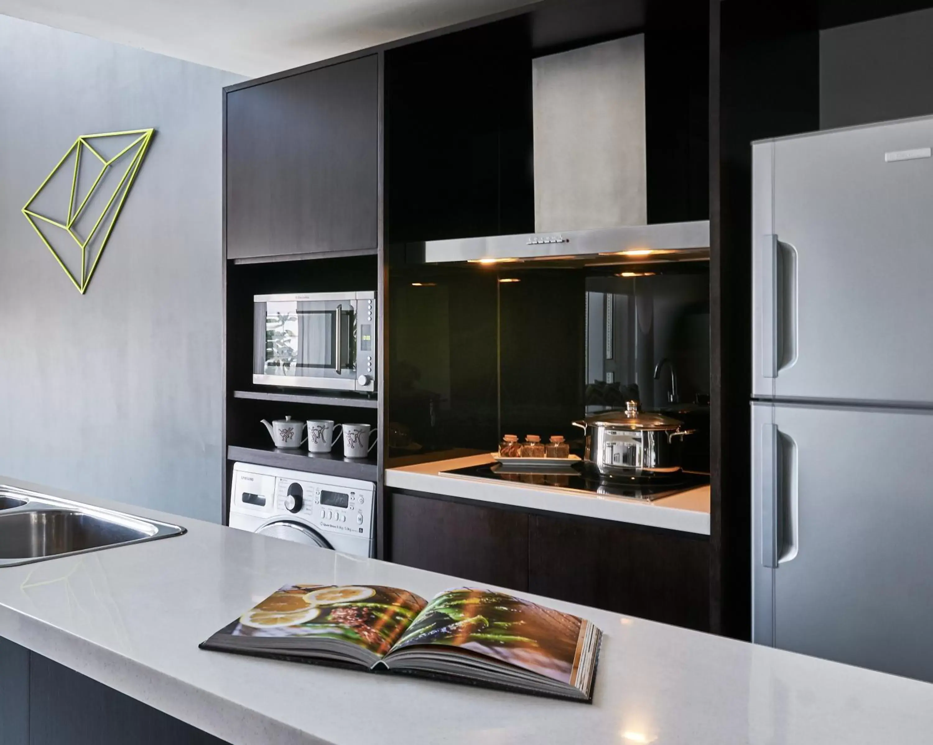 Kitchen or kitchenette, Kitchen/Kitchenette in Citadines Fusionopolis Singapore