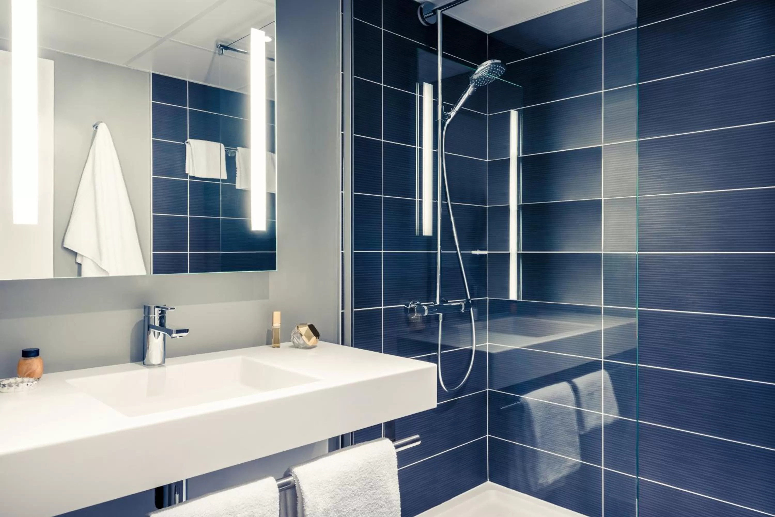 Shower in Mercure Compiègne Sud