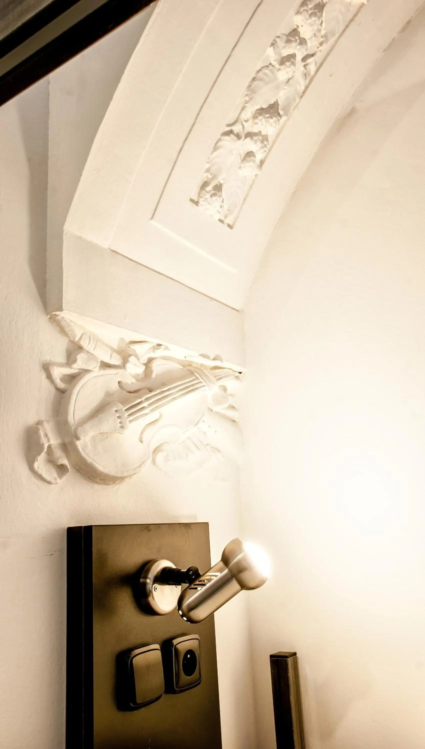 Decorative detail in Czech Inn