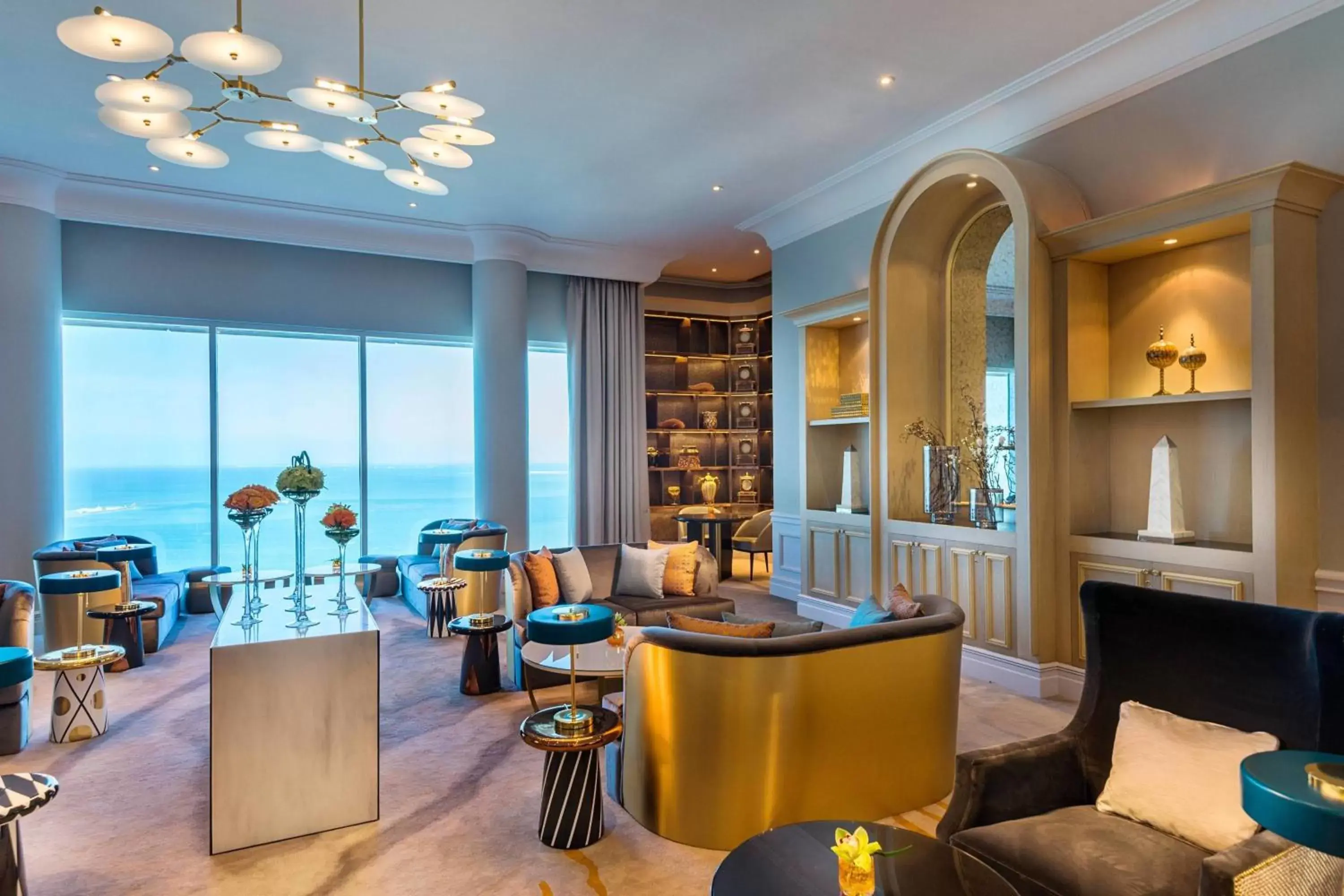 Lounge or bar in The Ritz-Carlton, Doha