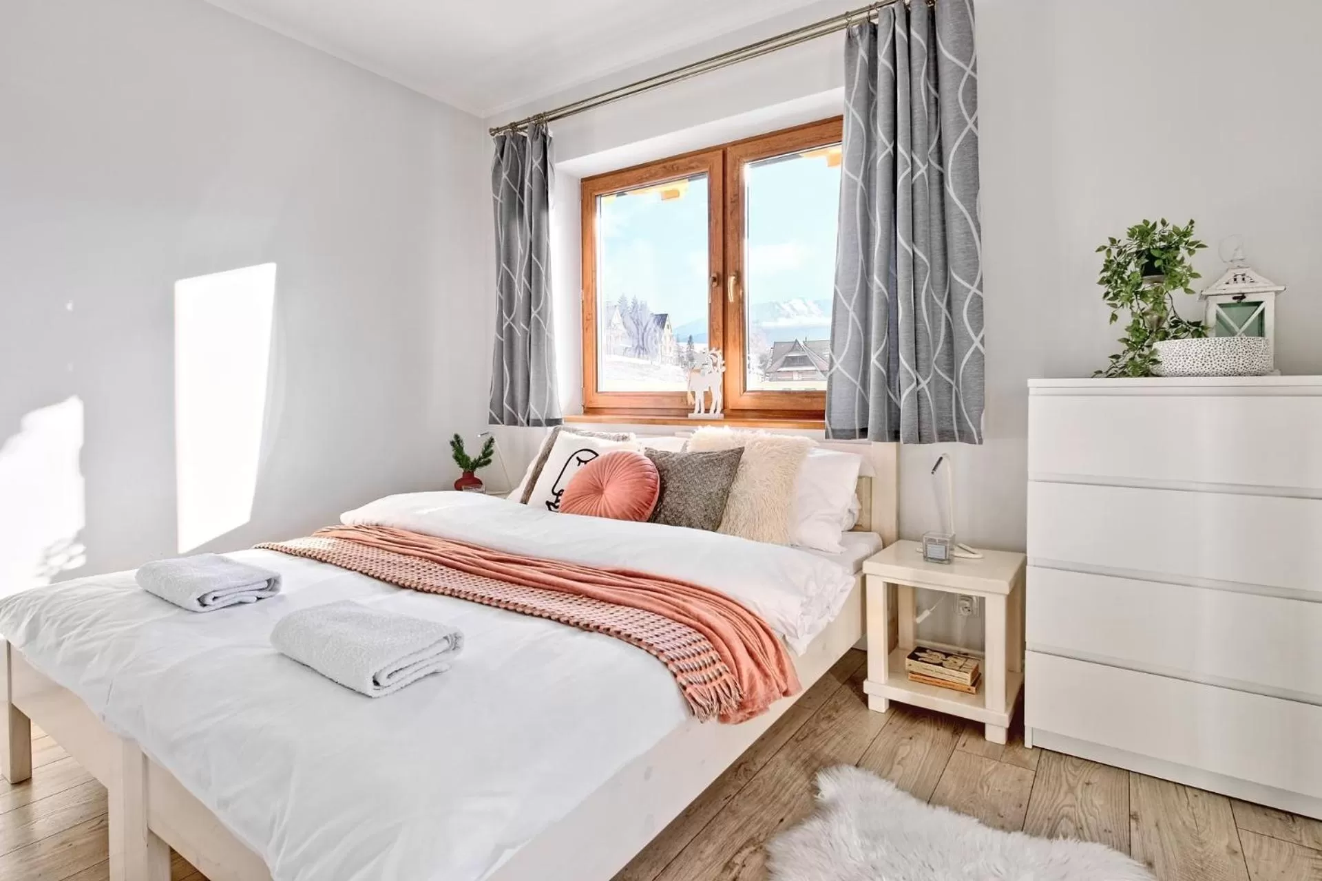 Bedroom, Bed in Apartamenty Maciejka Odkryj Zakopane