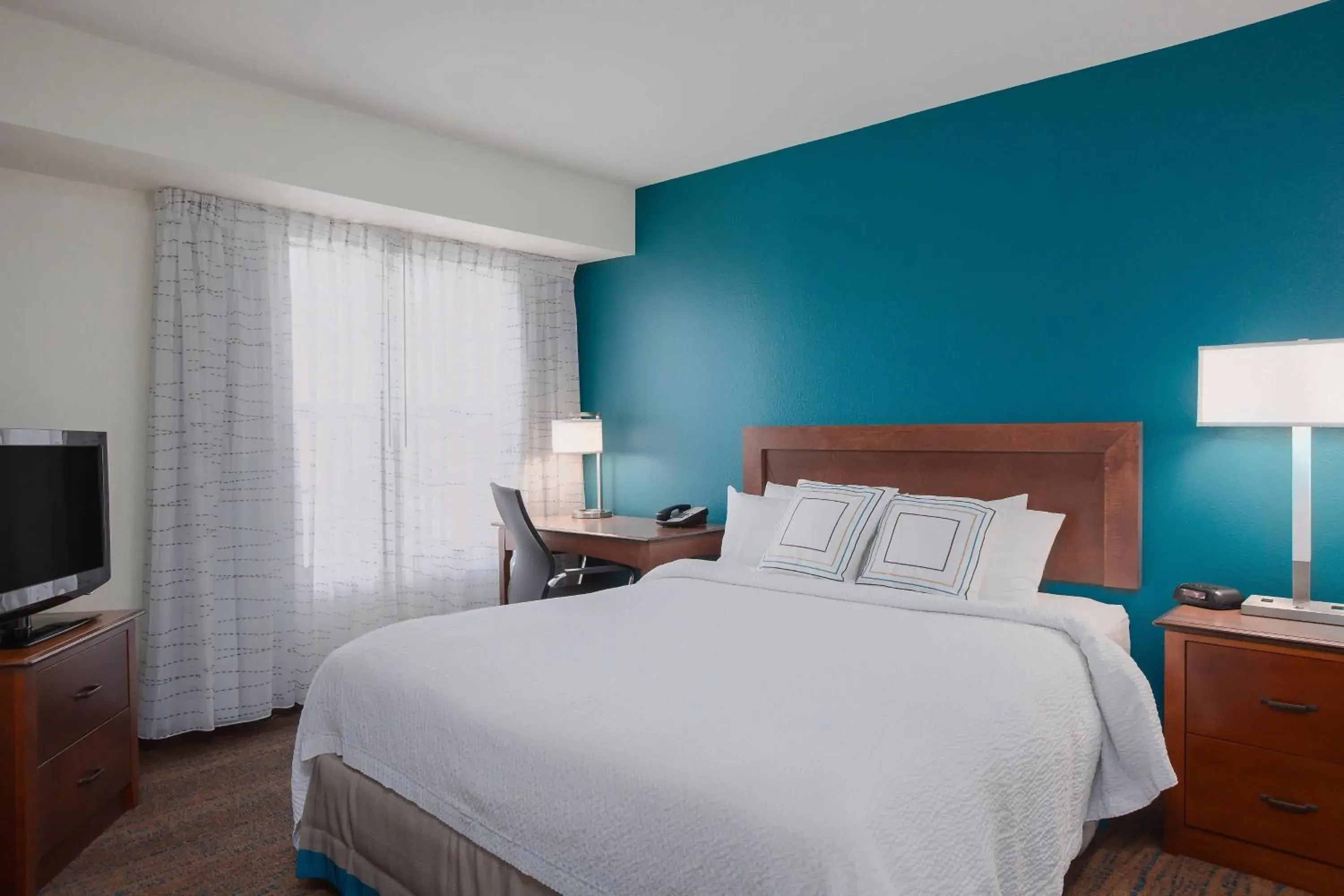 Bedroom, Bed in Residence Inn by Marriott Laredo Del Mar