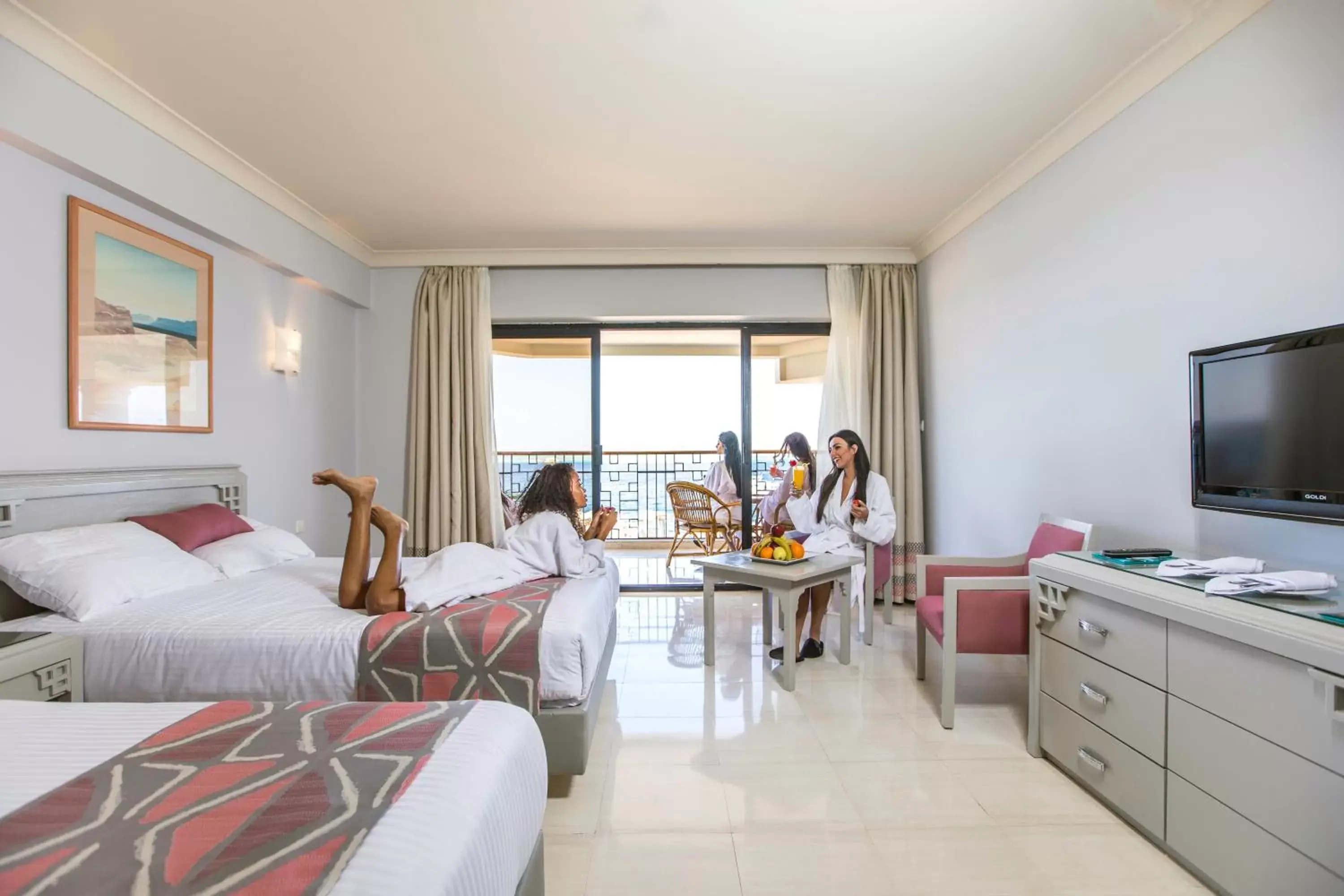 Premium Room with Sea View - single occupancy in Sunrise Holidays Resort -Adults Only