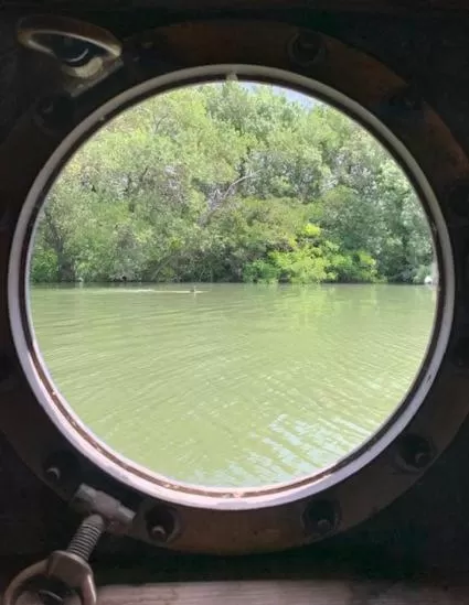 View (from property/room) in Péniche Le Pescalune - Chambre d'hôtes