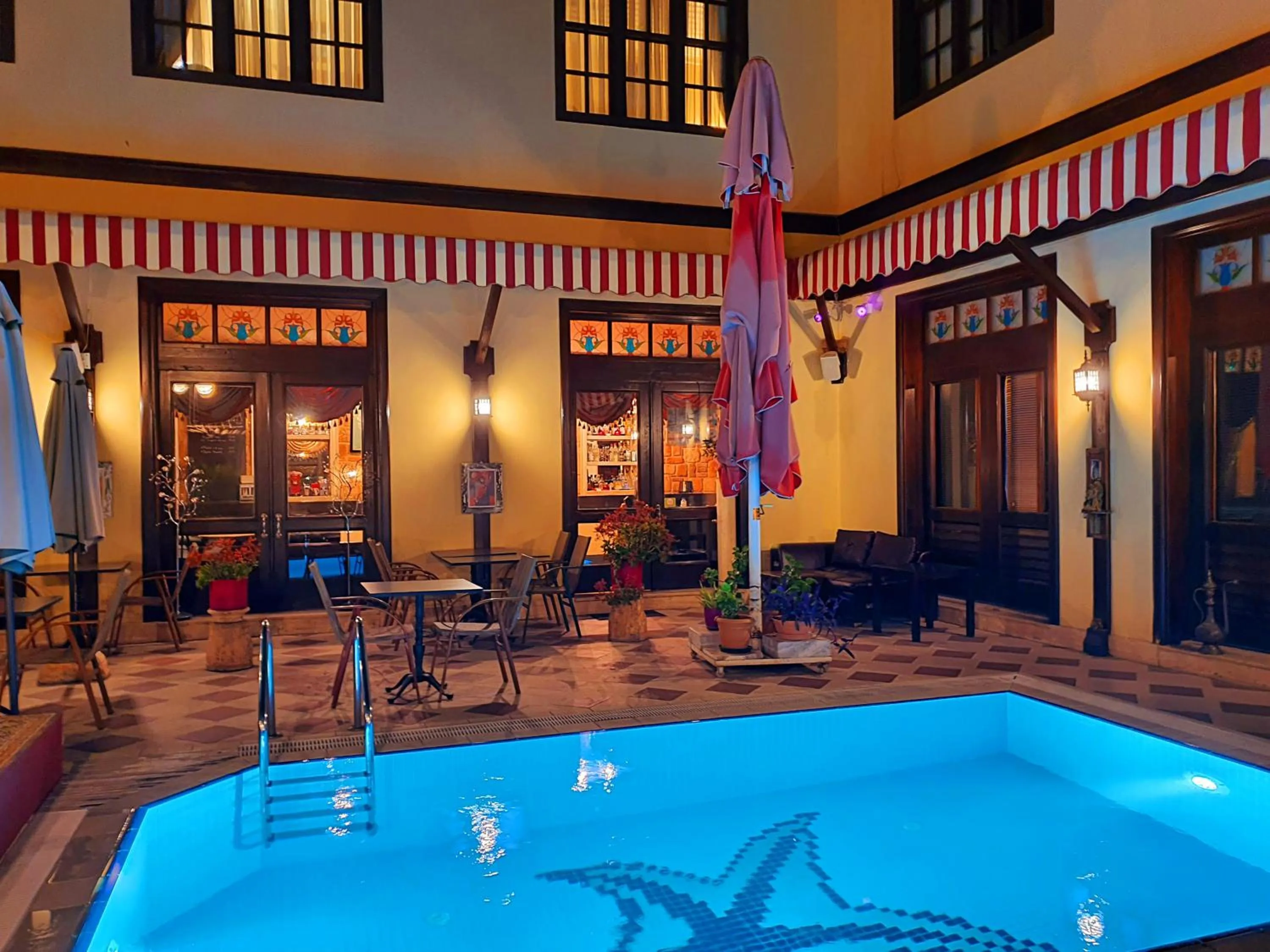 Patio in Eski Masal Hotel - Special Class