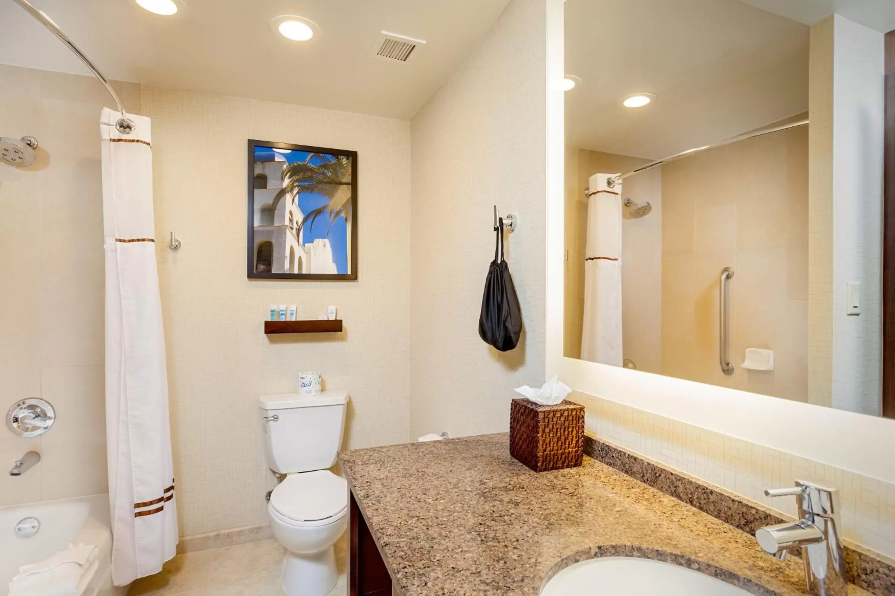 Bathroom in Wyndham San Diego Bayside Bathroom in Wyndham San Diego Bayside