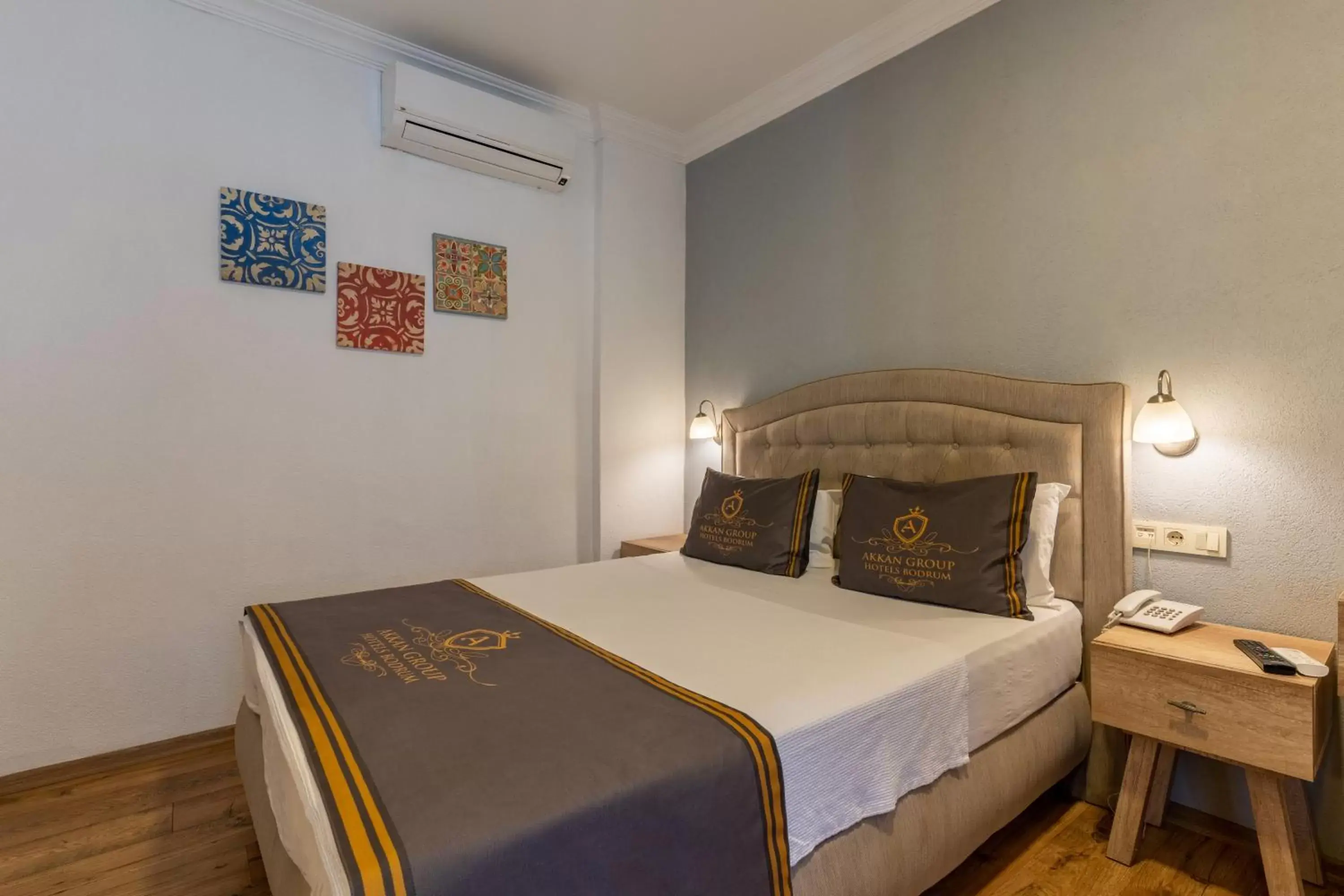 Bed in Akkan Hotel