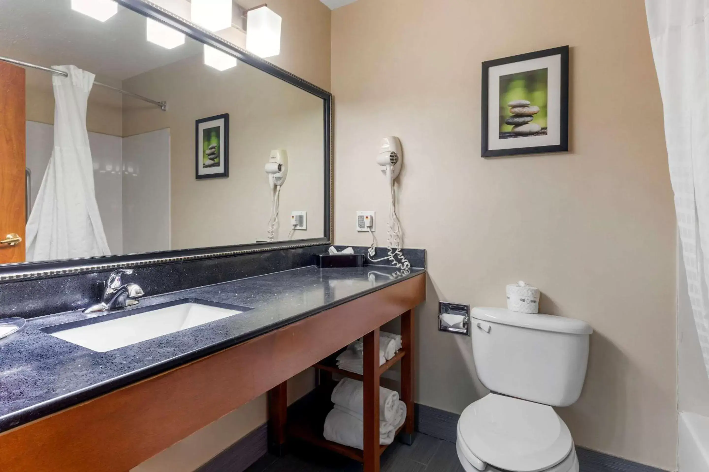 Photo of the whole room, Bathroom in Comfort Suites North Dallas