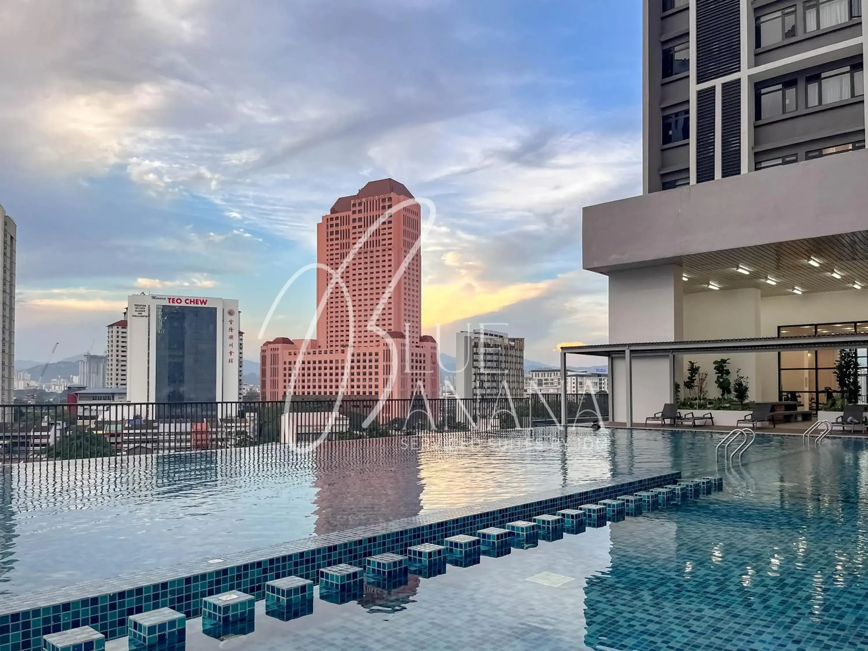 Swimming Pool in Chambers Residence Premier Suites, Chow Kit, Kuala Lumpur by BlueBanana