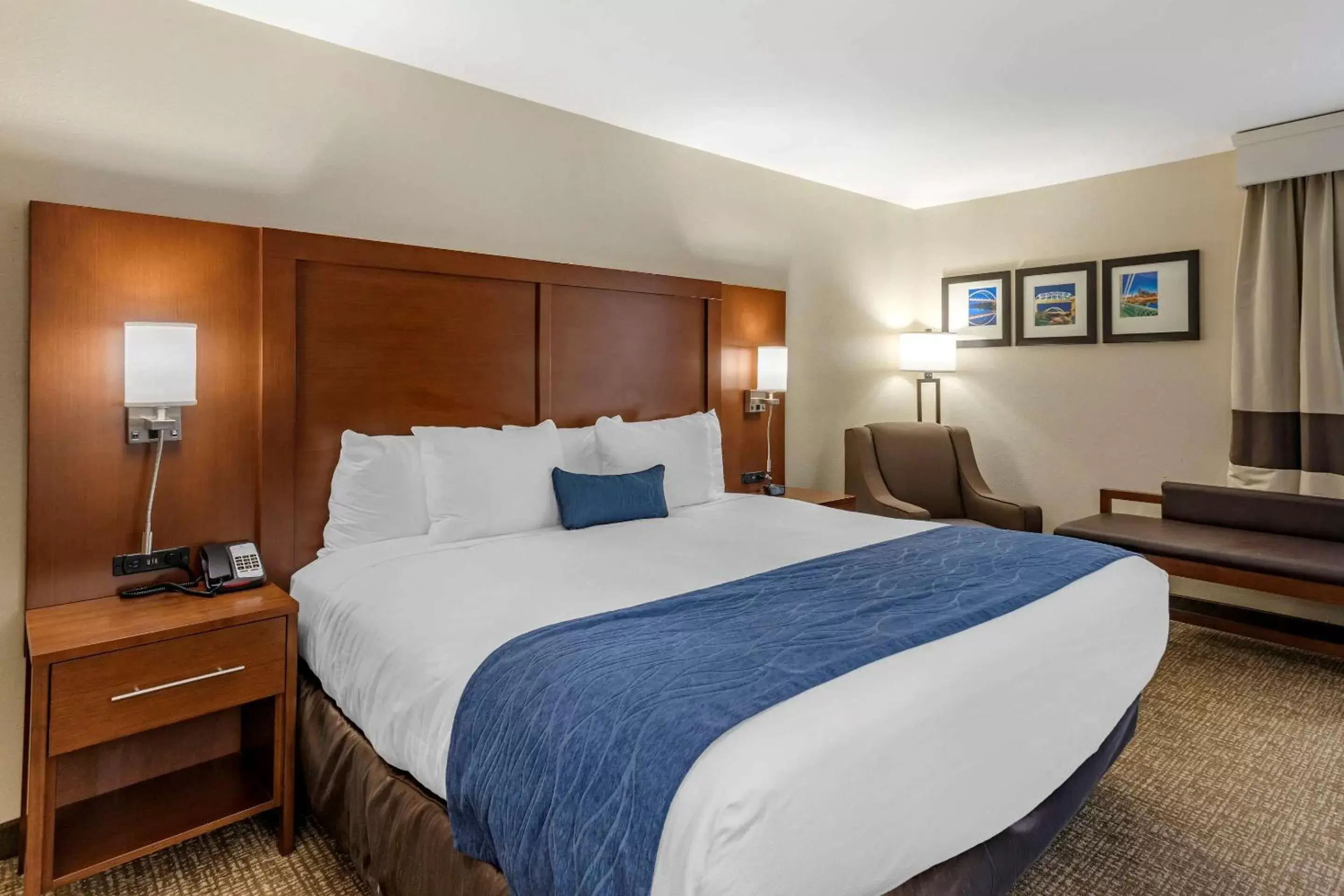 Photo of the whole room, Bed in Comfort Inn Nashville – Opryland Area