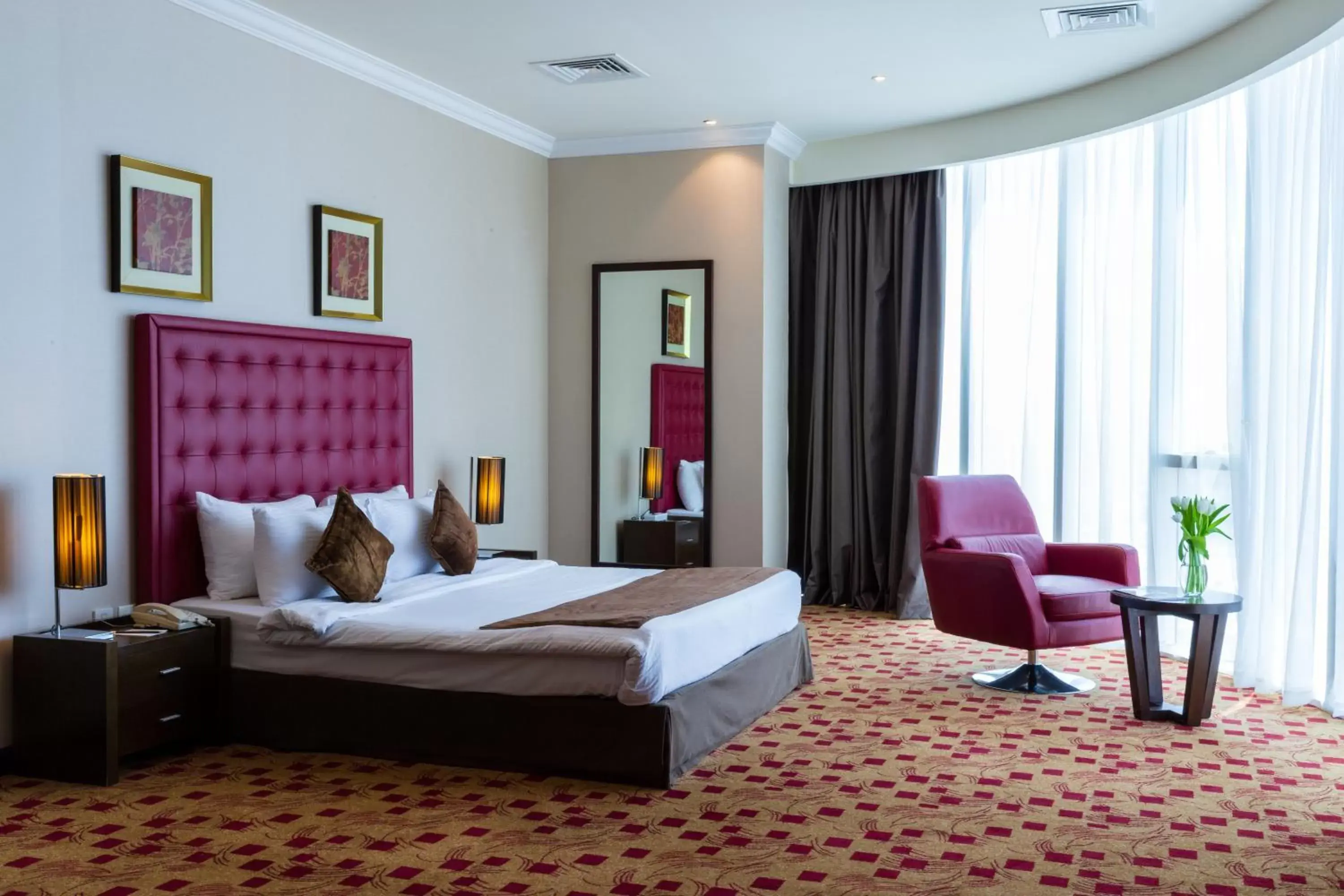 Executive Suite with Sea View in Kingsgate Hotel Doha by Millennium Hotels.