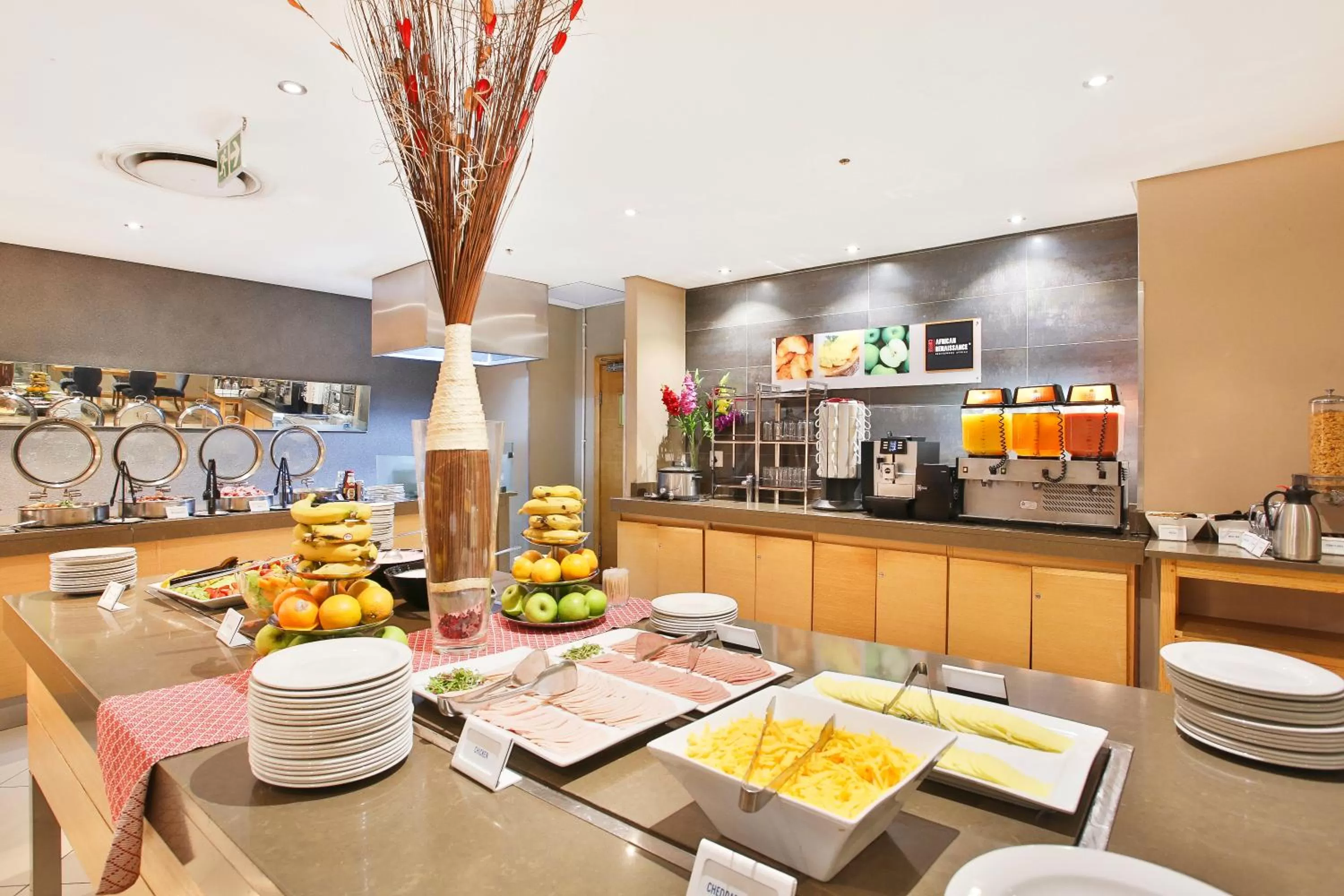 Buffet breakfast in RH Hotel & Apartments - Pretoria