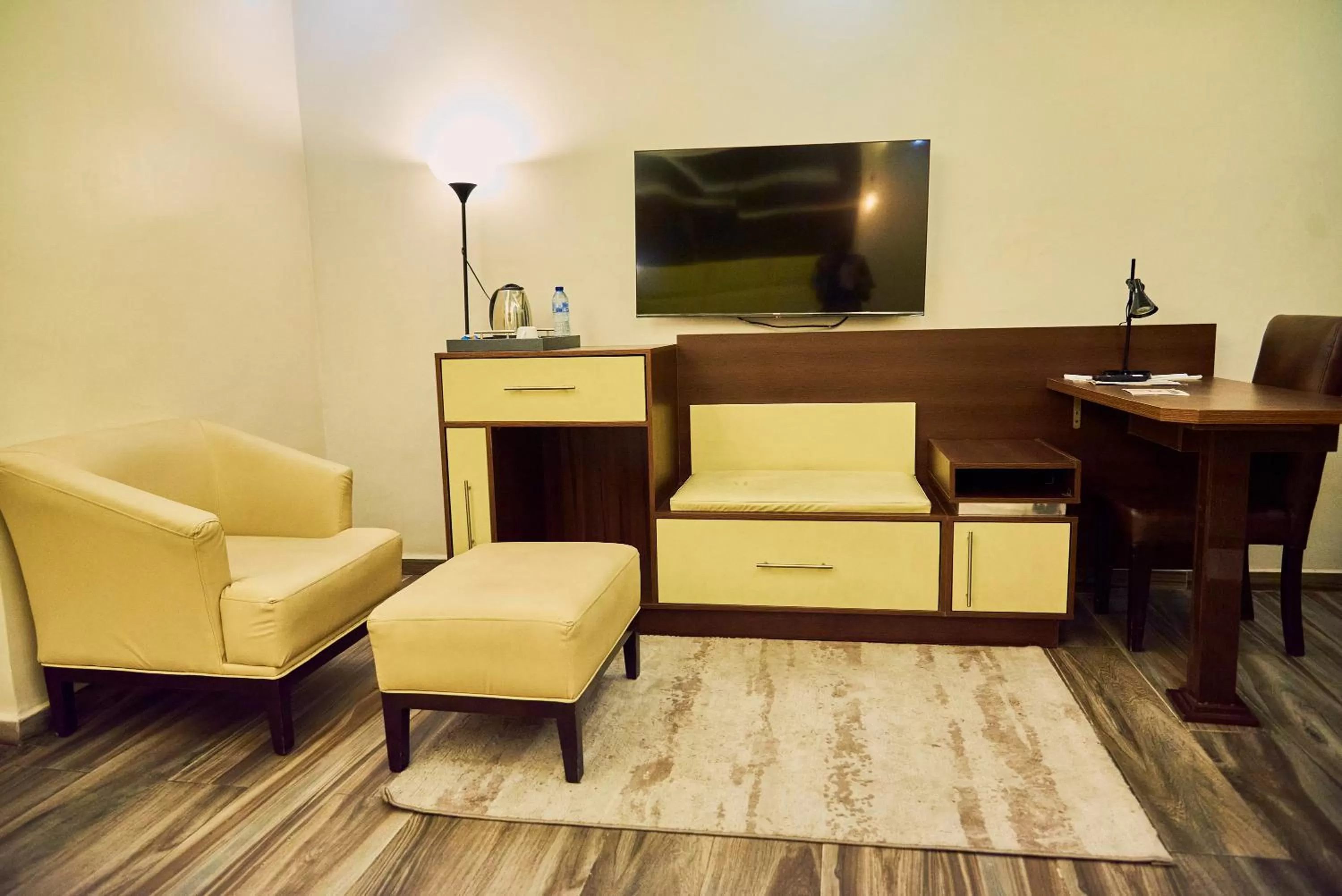 TV/Entertainment Center in MayFair Hotel Maitama Abuja