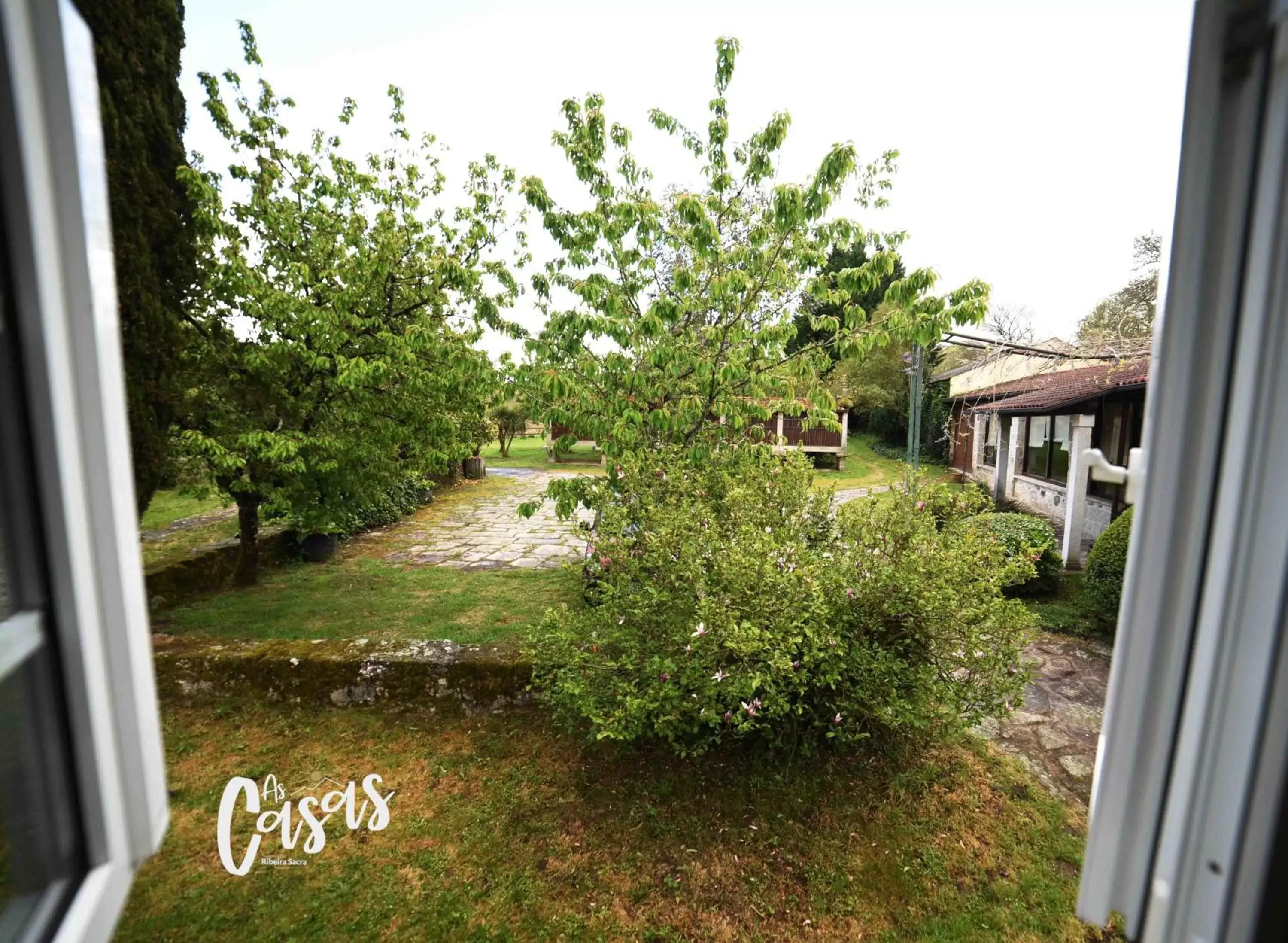 Garden in As Casas Ribeira Sacra