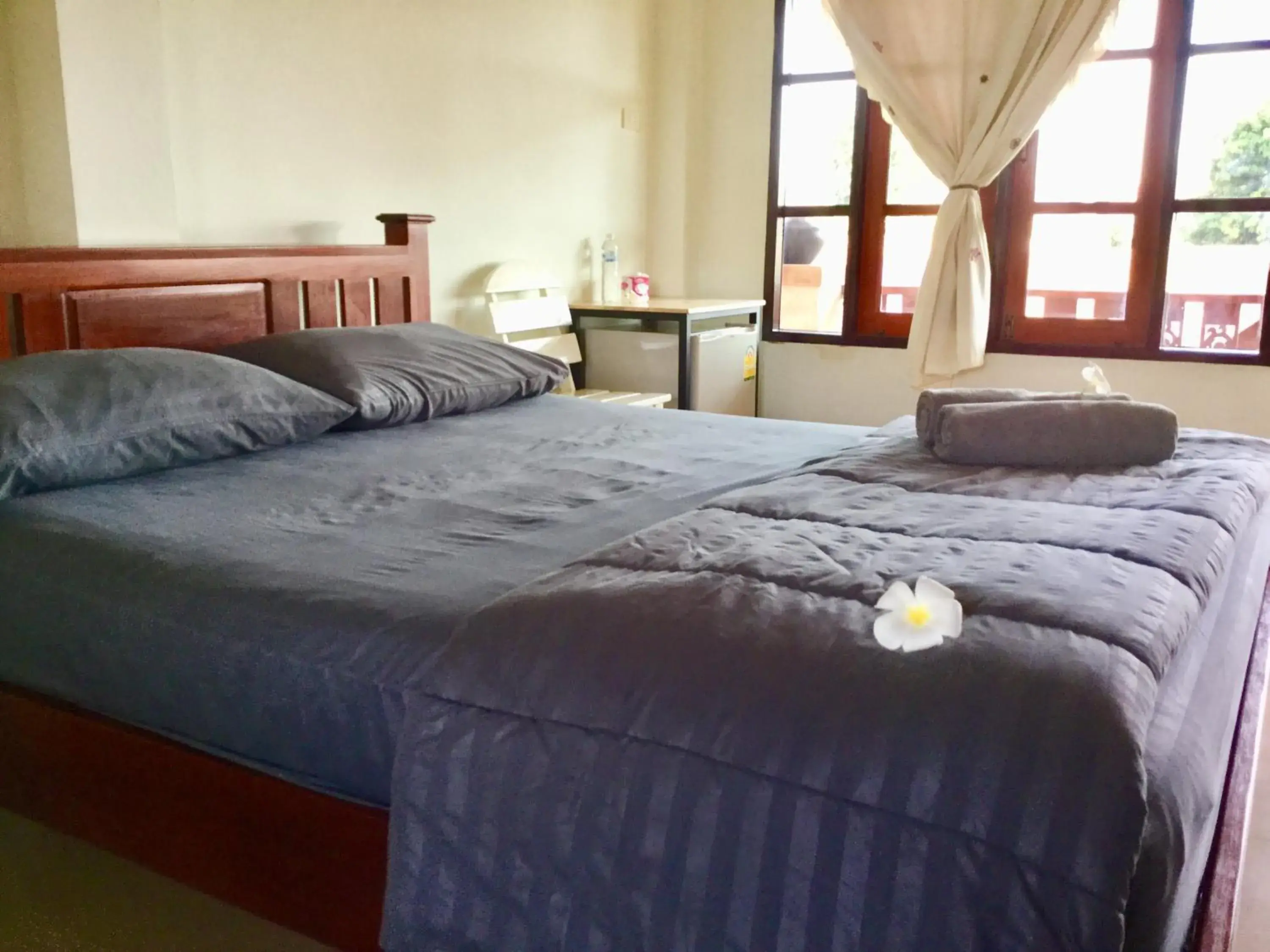 Bed in Thai Guesthouse