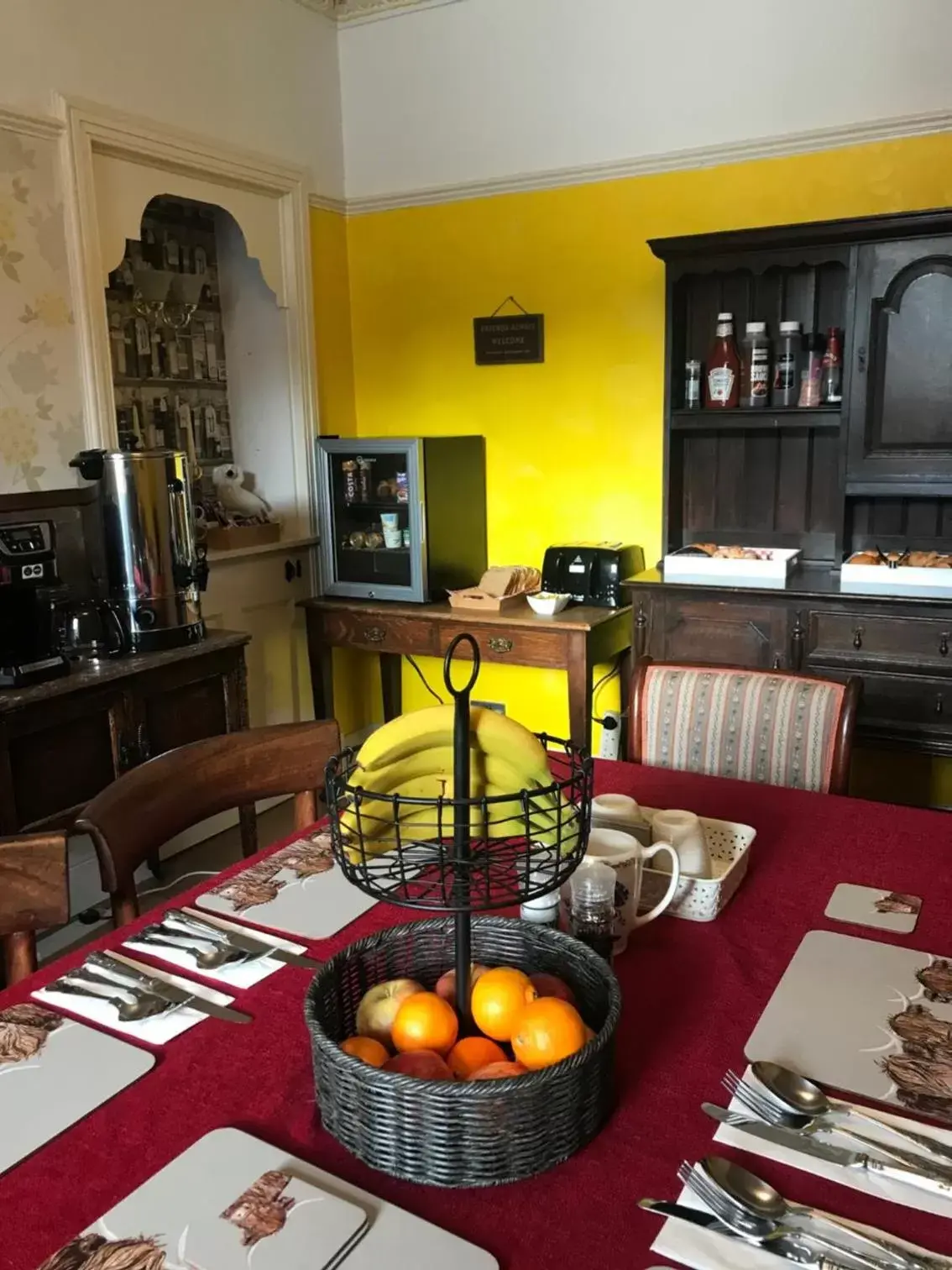 Dining area in Seamore House