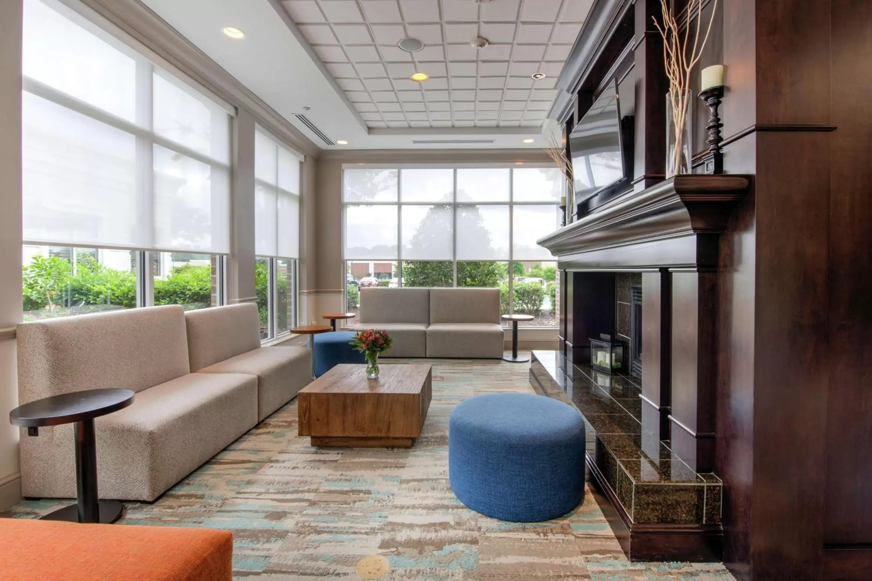 Lobby or reception, Seating Area in Hilton Garden Inn Durham Southpoint
