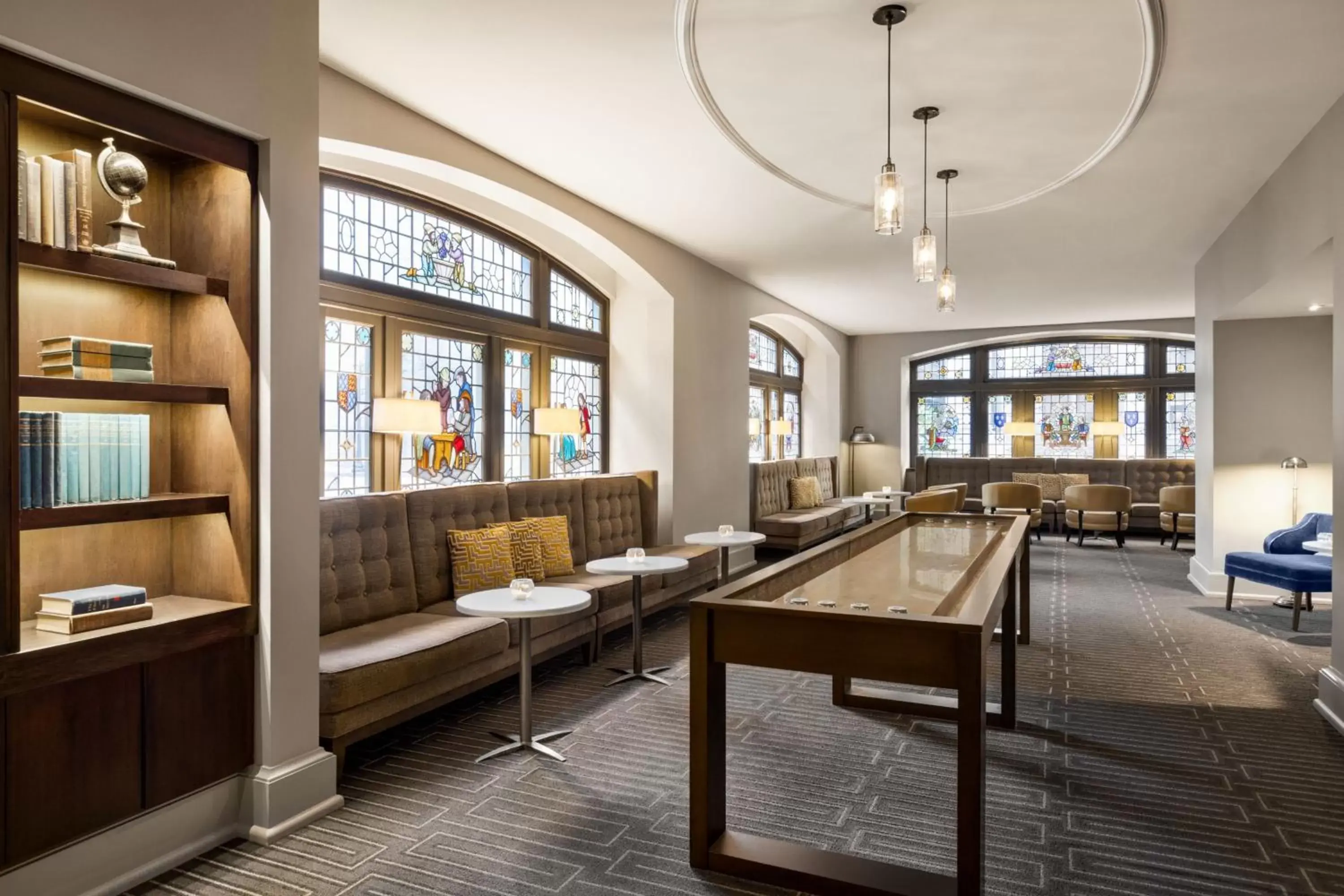 Lobby or reception in Magnolia Hotel St. Louis, a Tribute Portfolio Hotel Lobby or reception in Magnolia Hotel St. Louis, a Tribute Portfolio Hotel