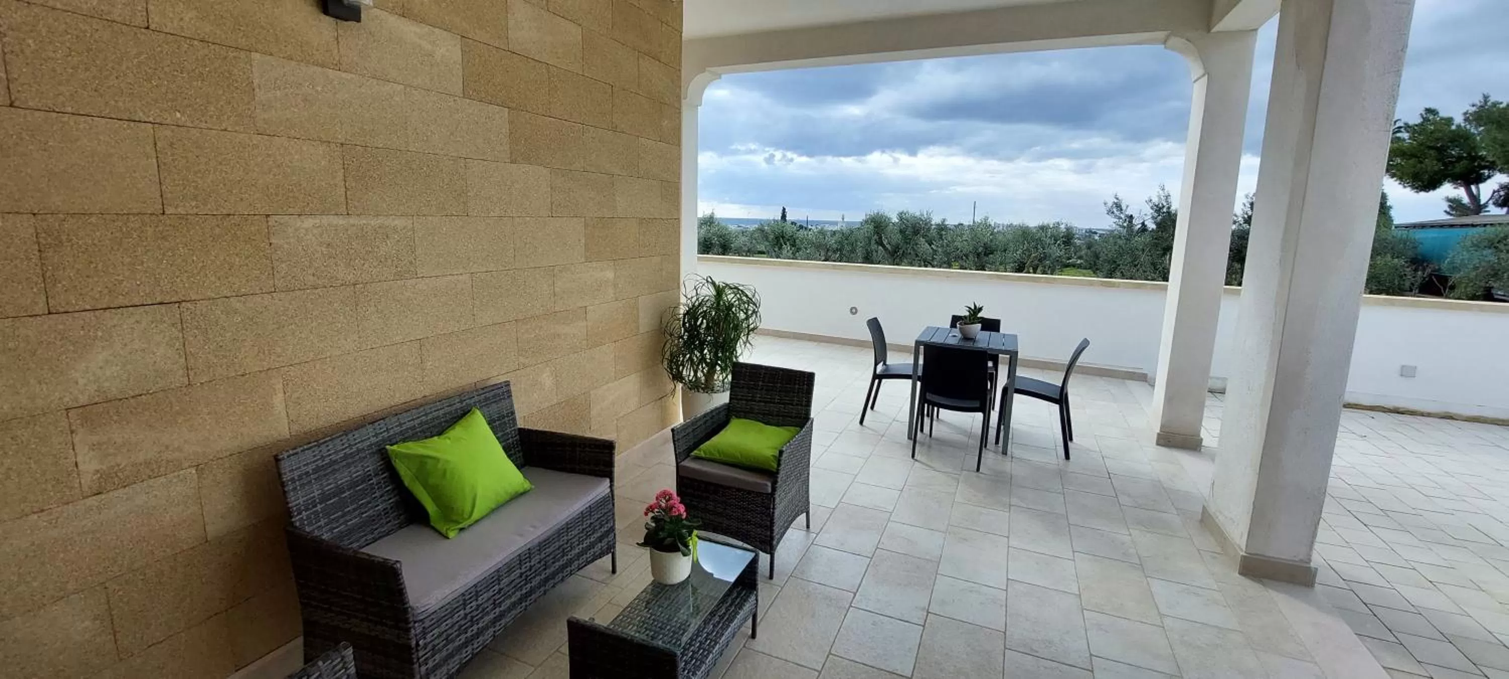 View (from property/room), Balcony/Terrace in B&B Villa Noemi