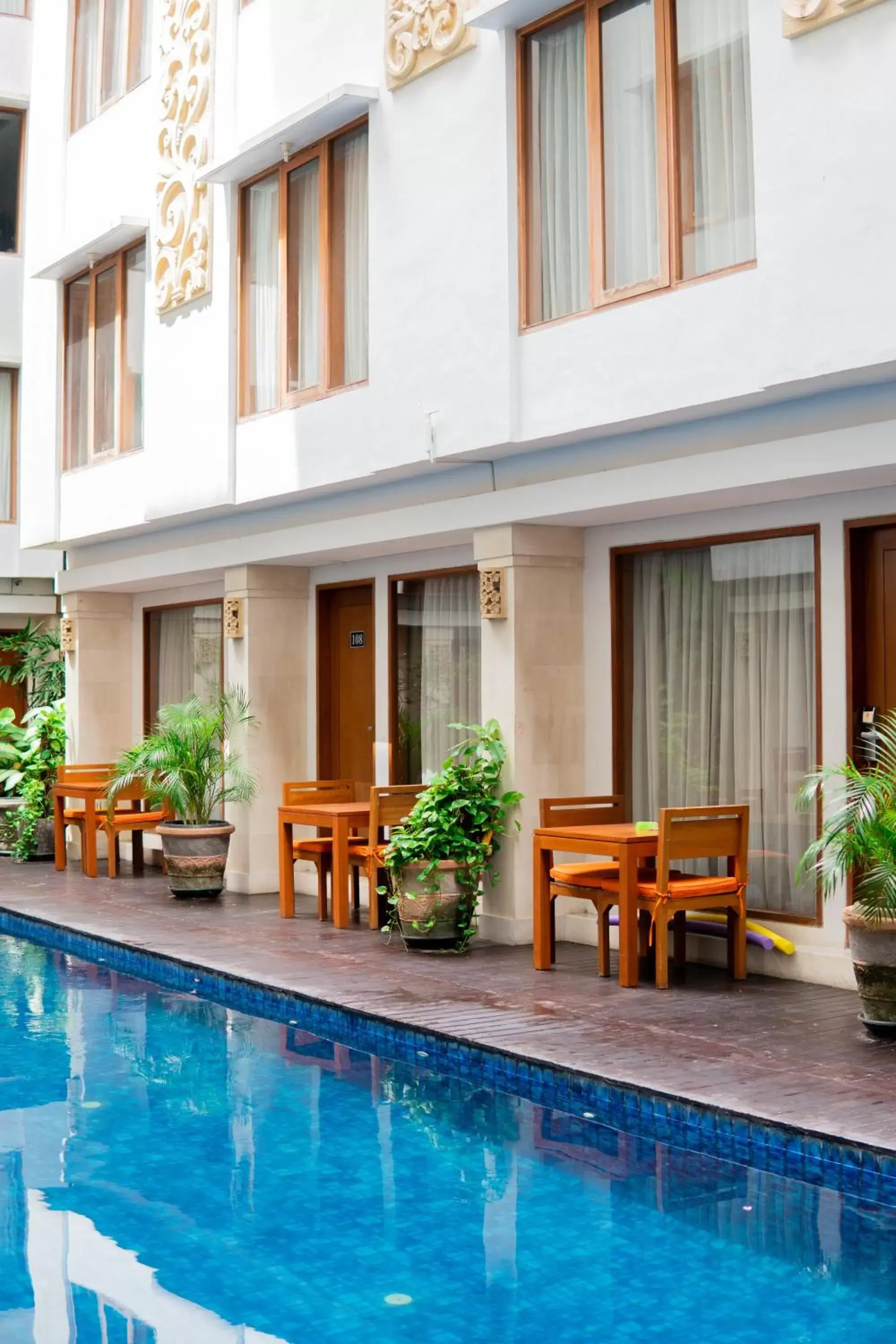 Property building, Swimming Pool in The Sun Hotel & Spa Legian - CHSE Certified