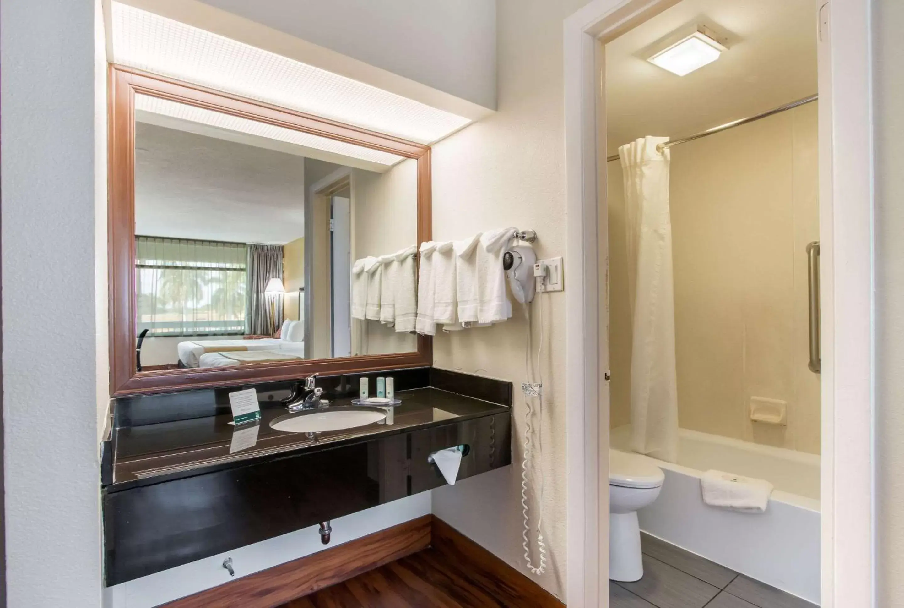 Bathroom in Quality Inn Boca Raton