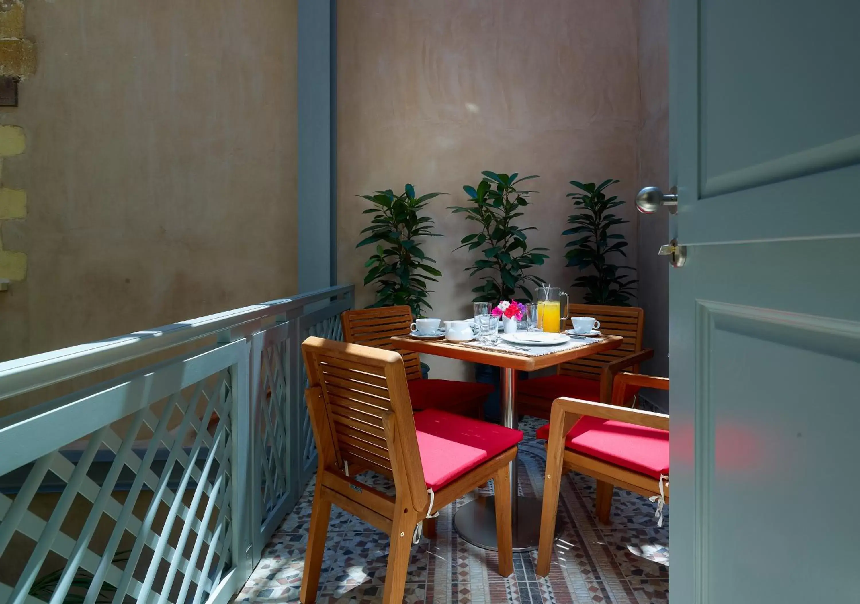 Balcony/Terrace, Restaurant/Places to Eat in Elia Fatma Boutique Hotel