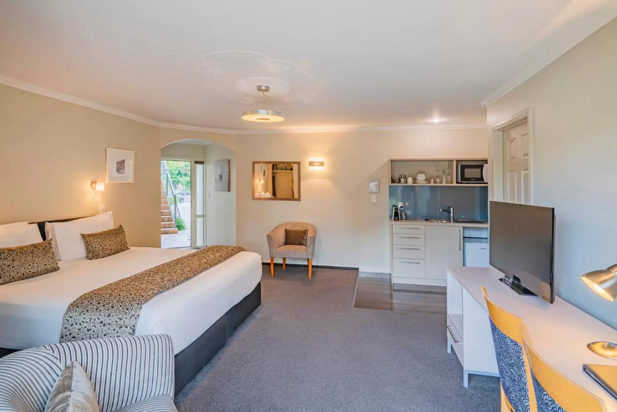 Photo of the whole room in Silver Fern Rotorua Suites & Spa