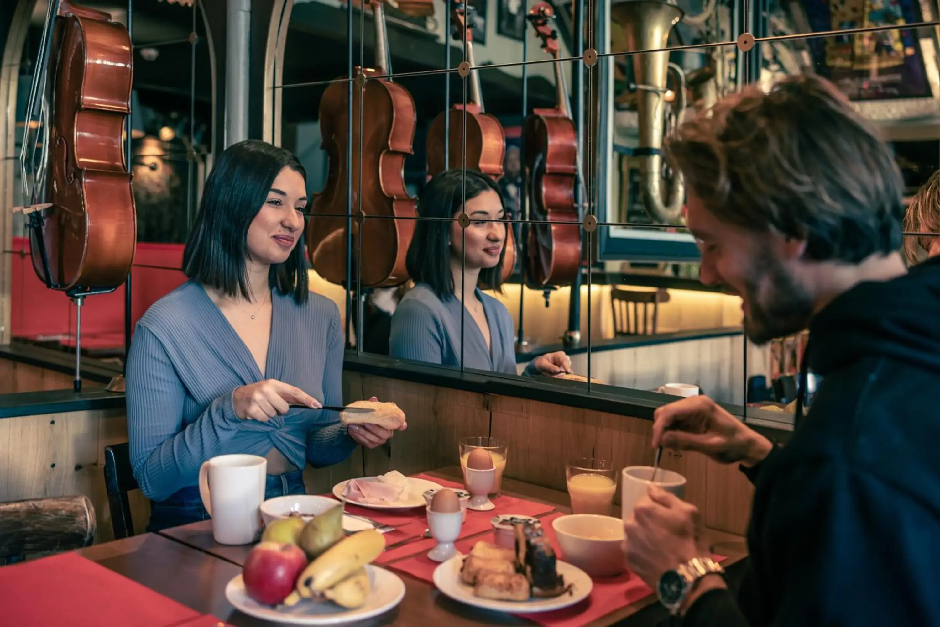 Breakfast in Tralala Hotel Montreux Breakfast in Tralala Hotel Montreux