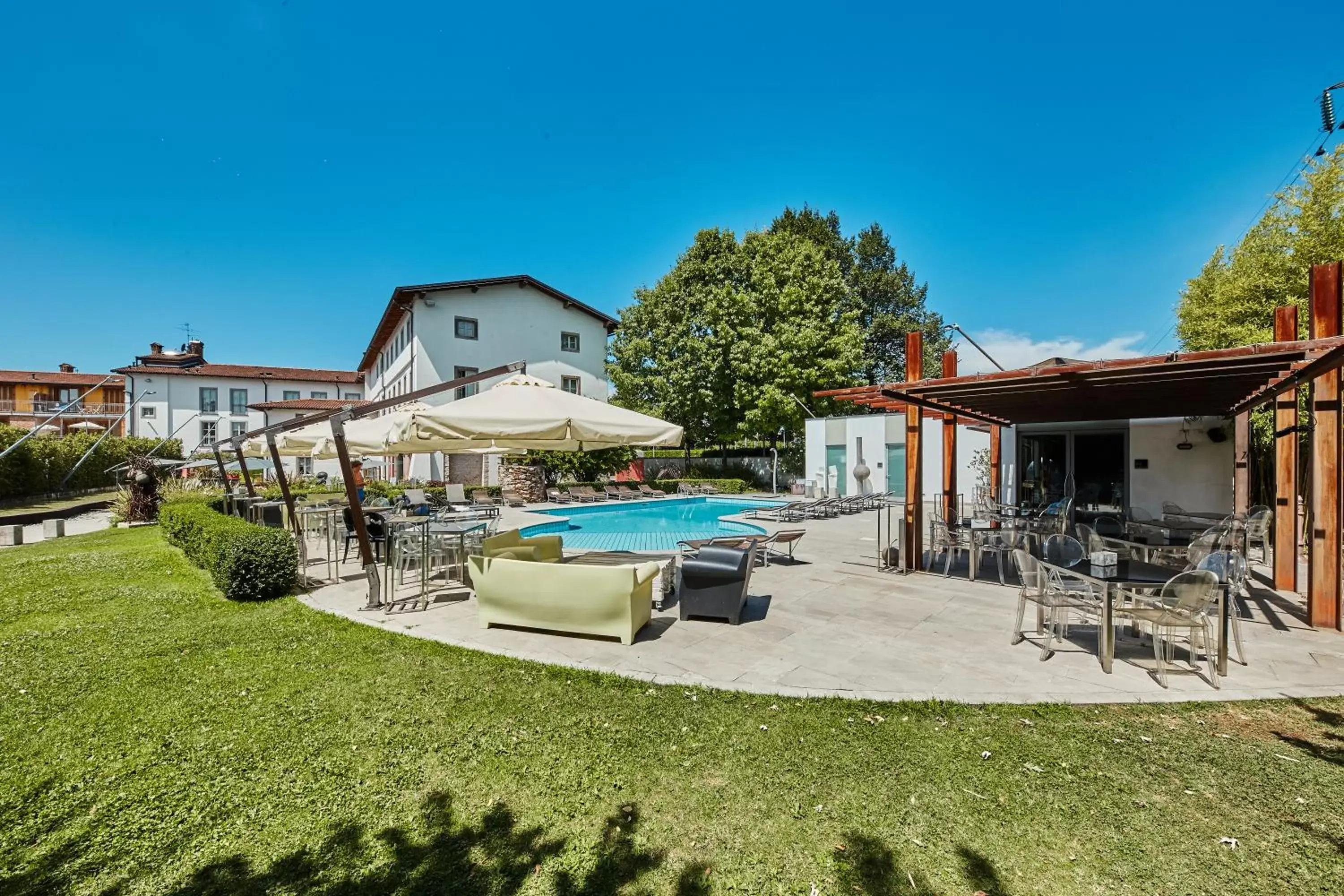 Garden, Swimming Pool in Settecento Hotel