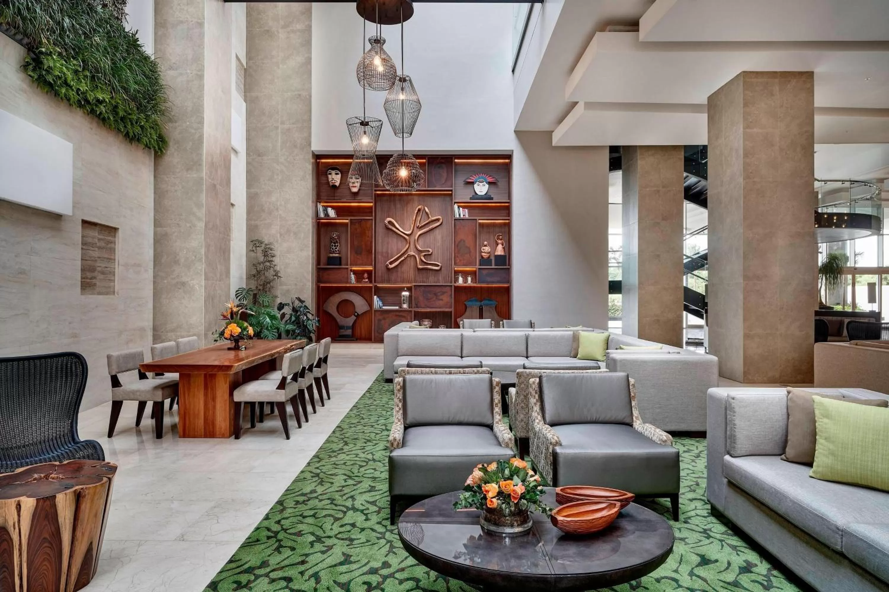 Lobby or reception in Marriott Santa Cruz de la Sierra Hotel