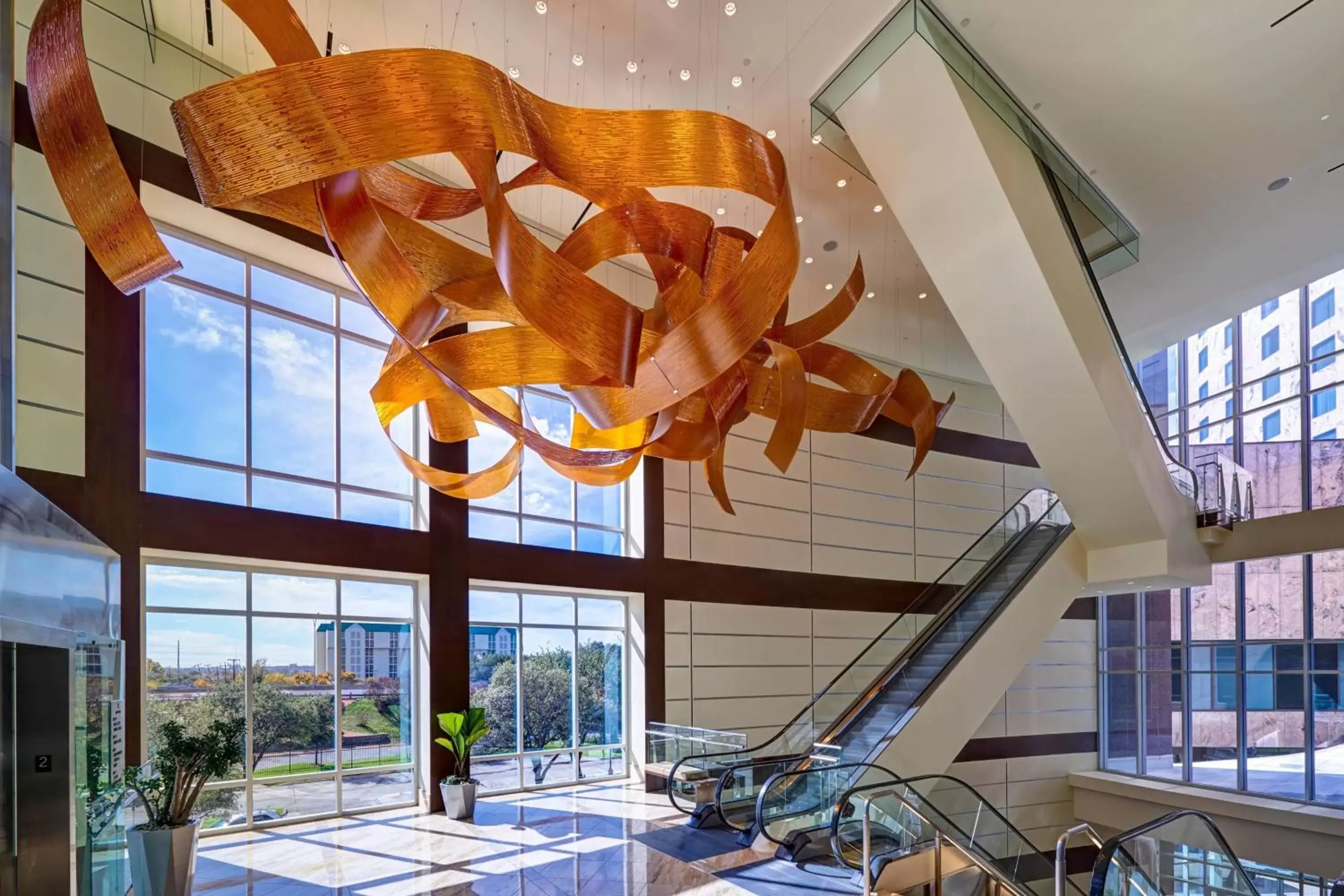 Lobby or reception in Renaissance Dallas Hotel