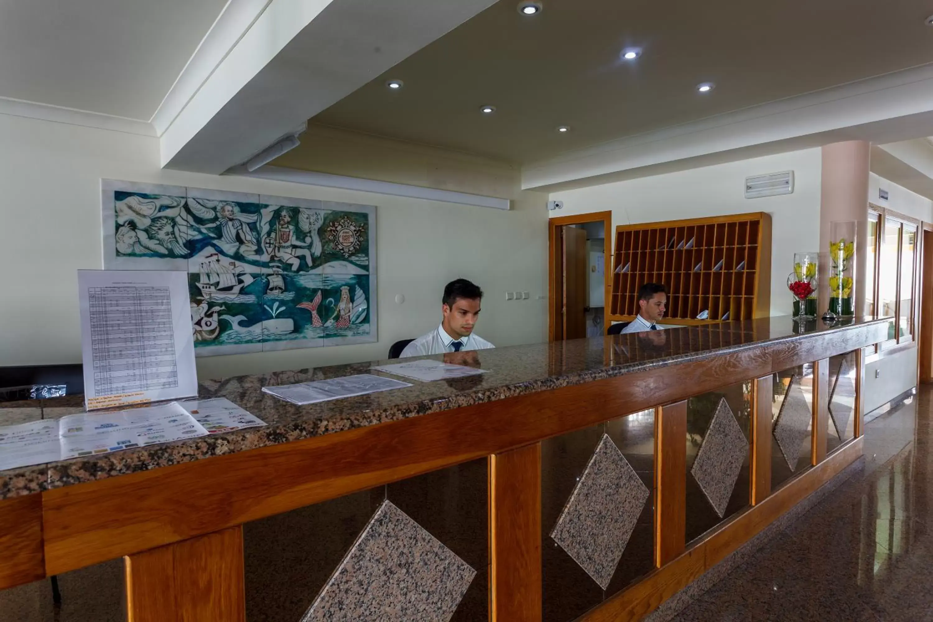 Lobby or reception, Staff in Hotel Sao Jorge Garden