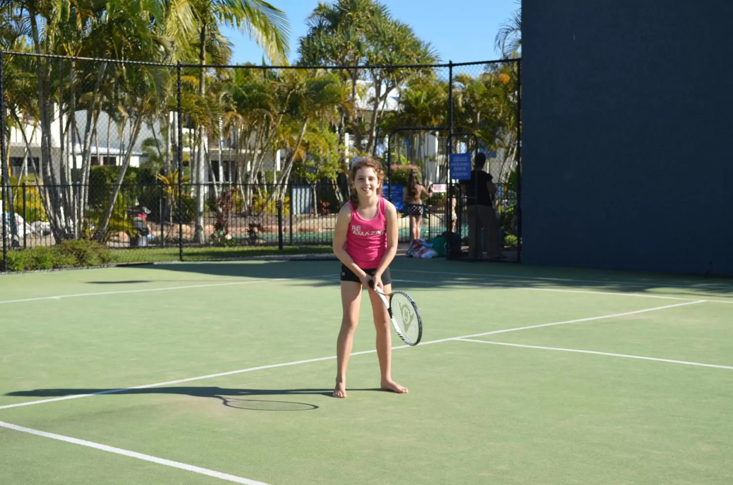 Tennis court, Guests in Ivory Palms Resort Noosa