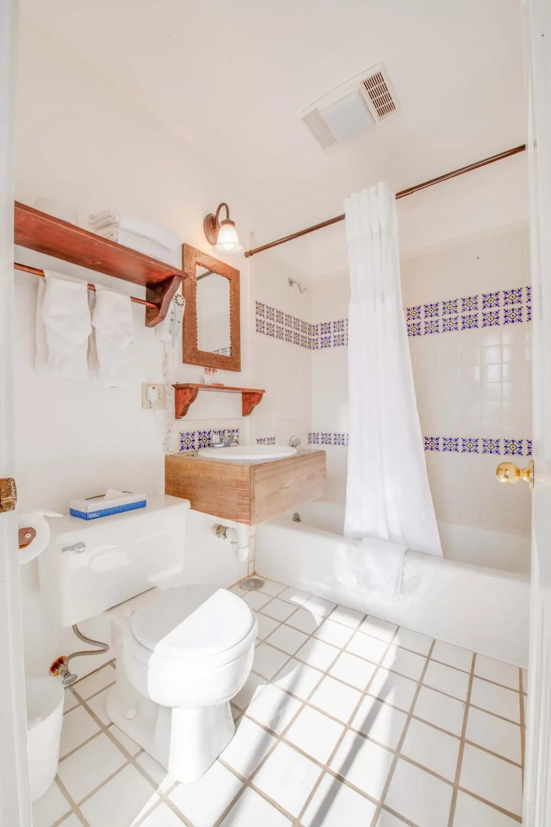 Bathroom in The Historic Taos Inn