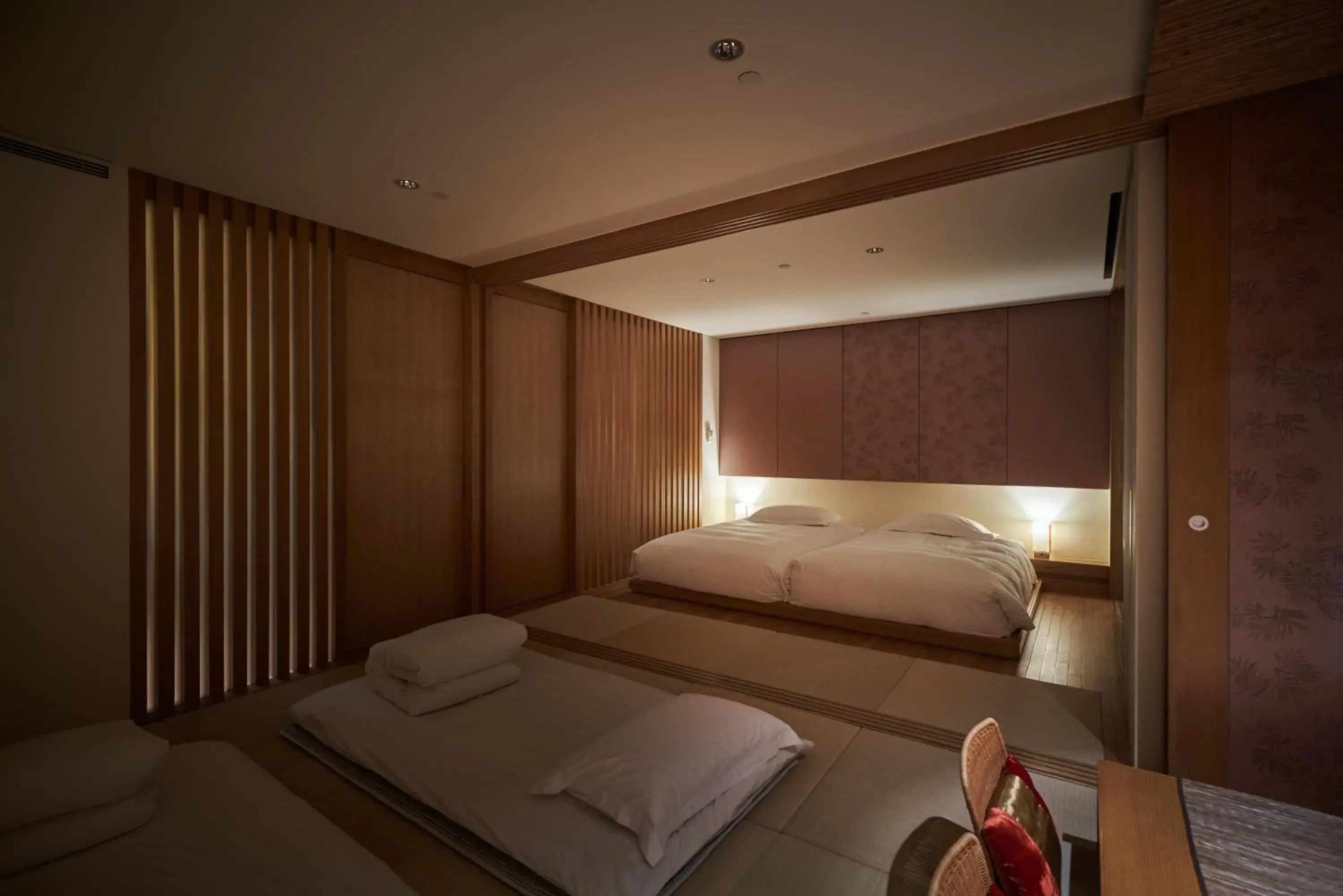 Bed in Hotel Royal Chiao Hsi