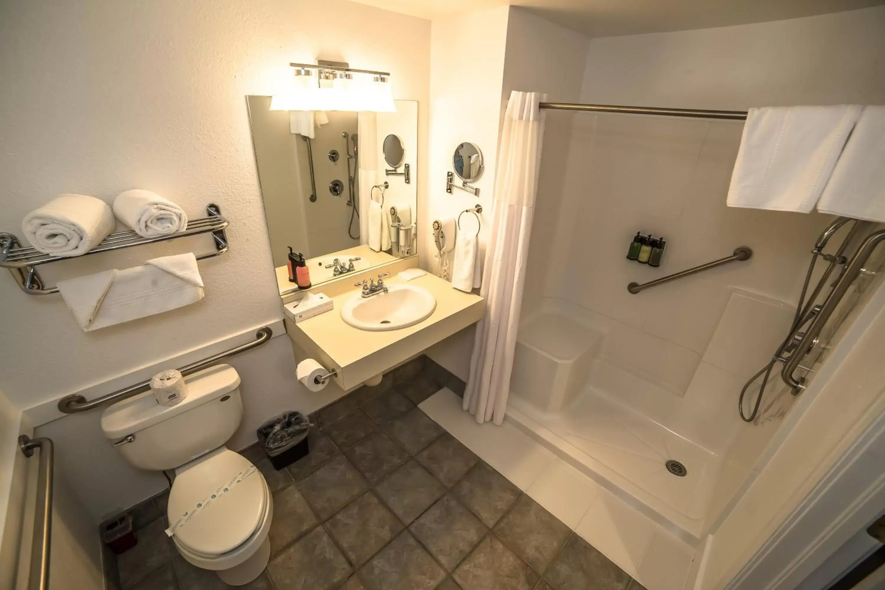 Bathroom in Century Casino & Hotel Cripple Creek