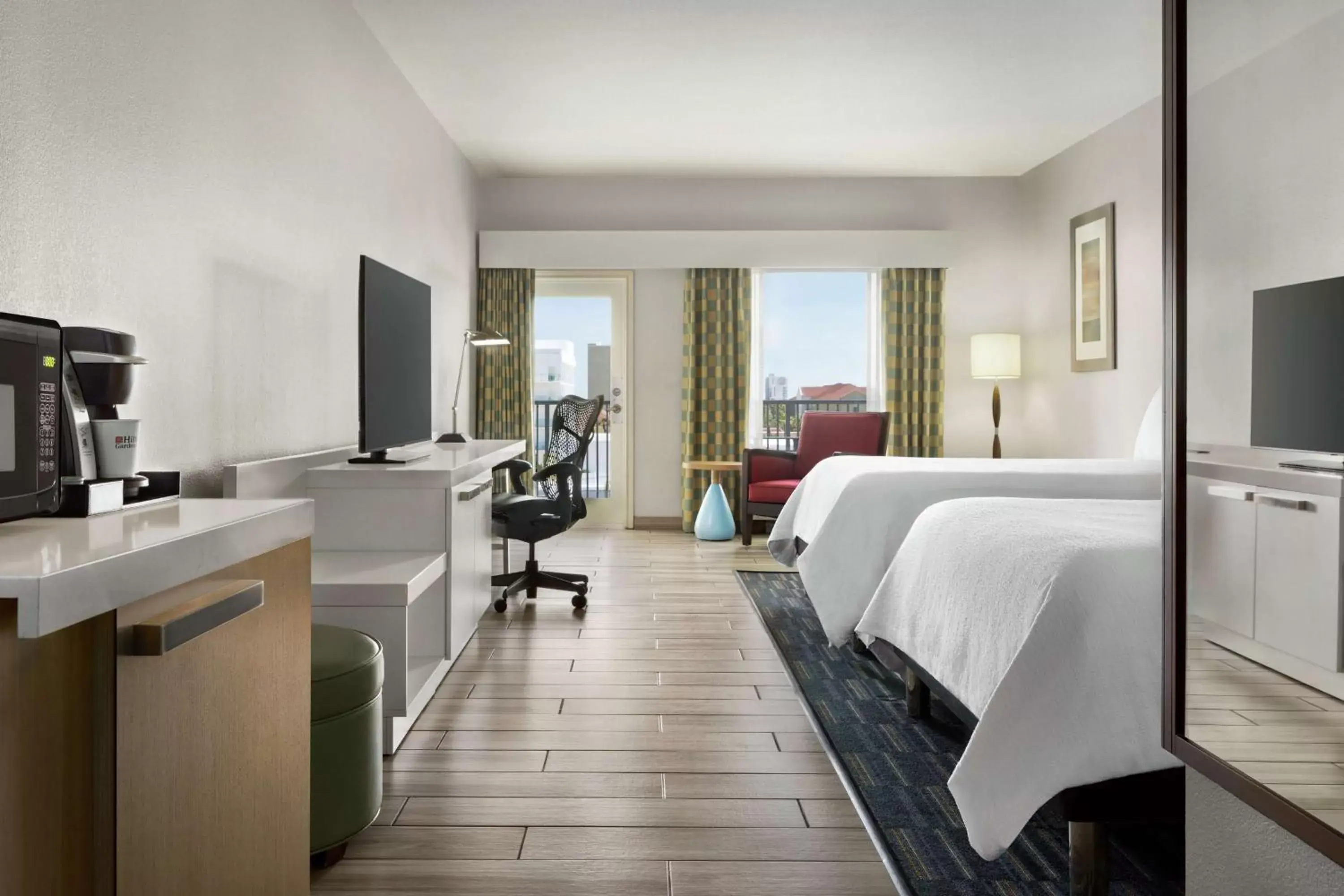 Bedroom in Hilton Garden Inn South Padre Island