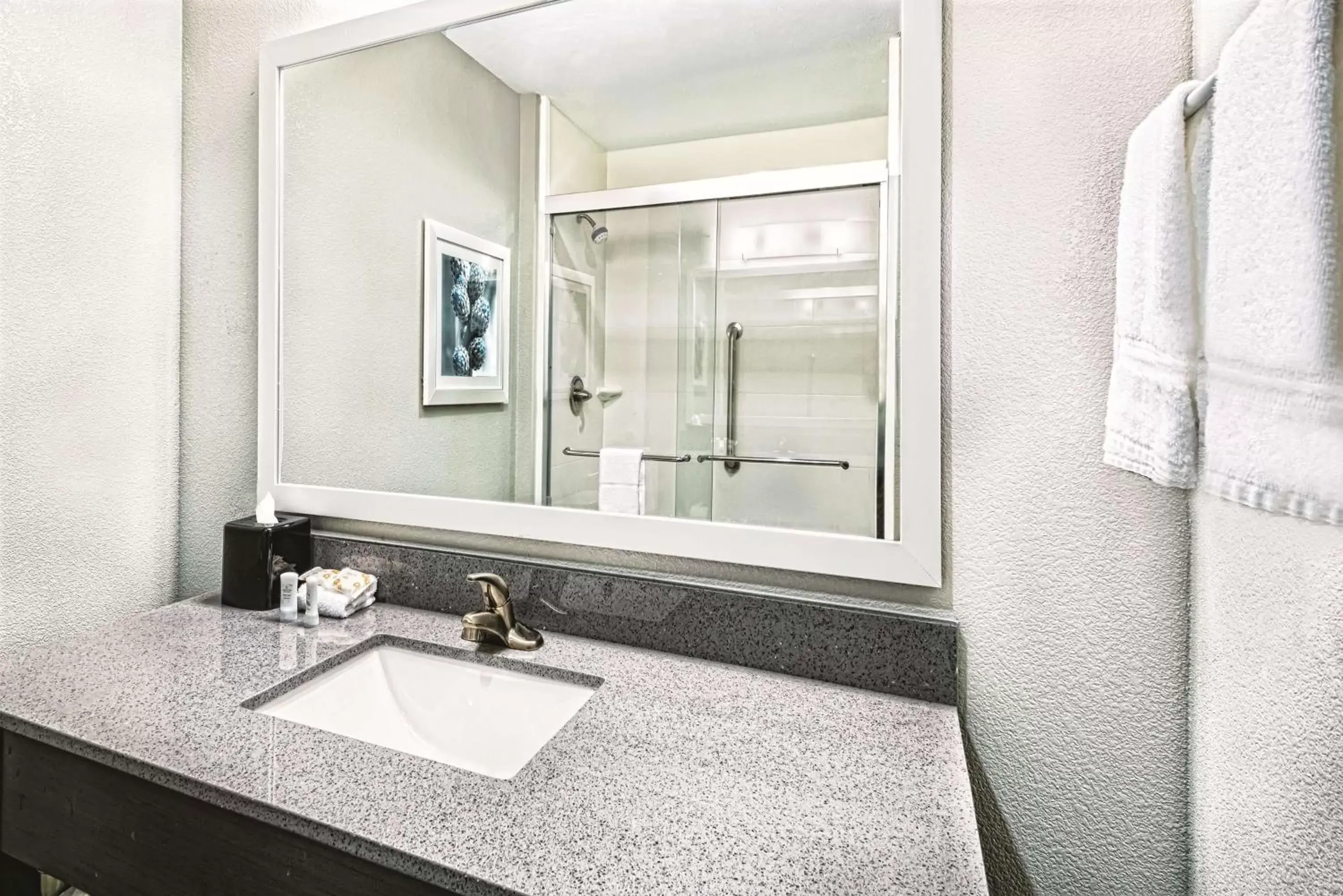 Photo of the whole room, Bathroom in La Quinta by Wyndham Victoria - South