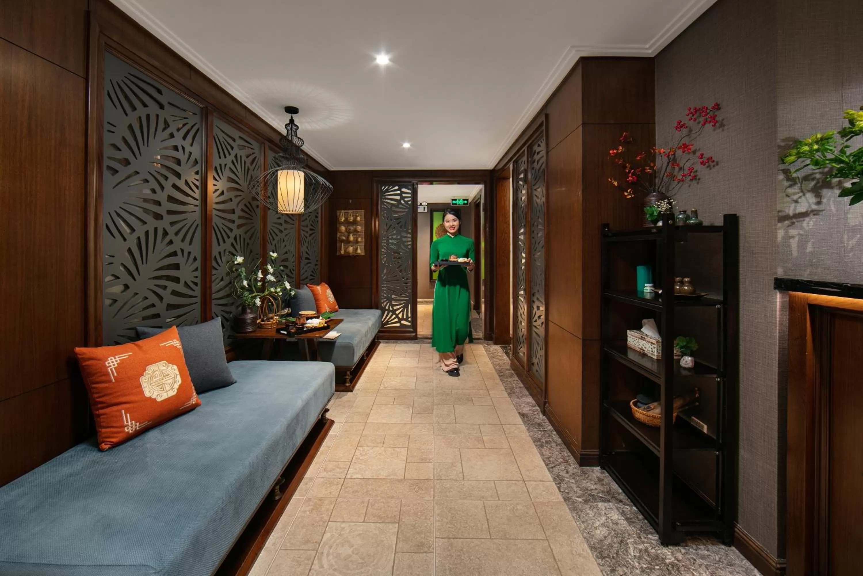 Spa and wellness centre/facilities, Bed in San Grand Hotel & Spa