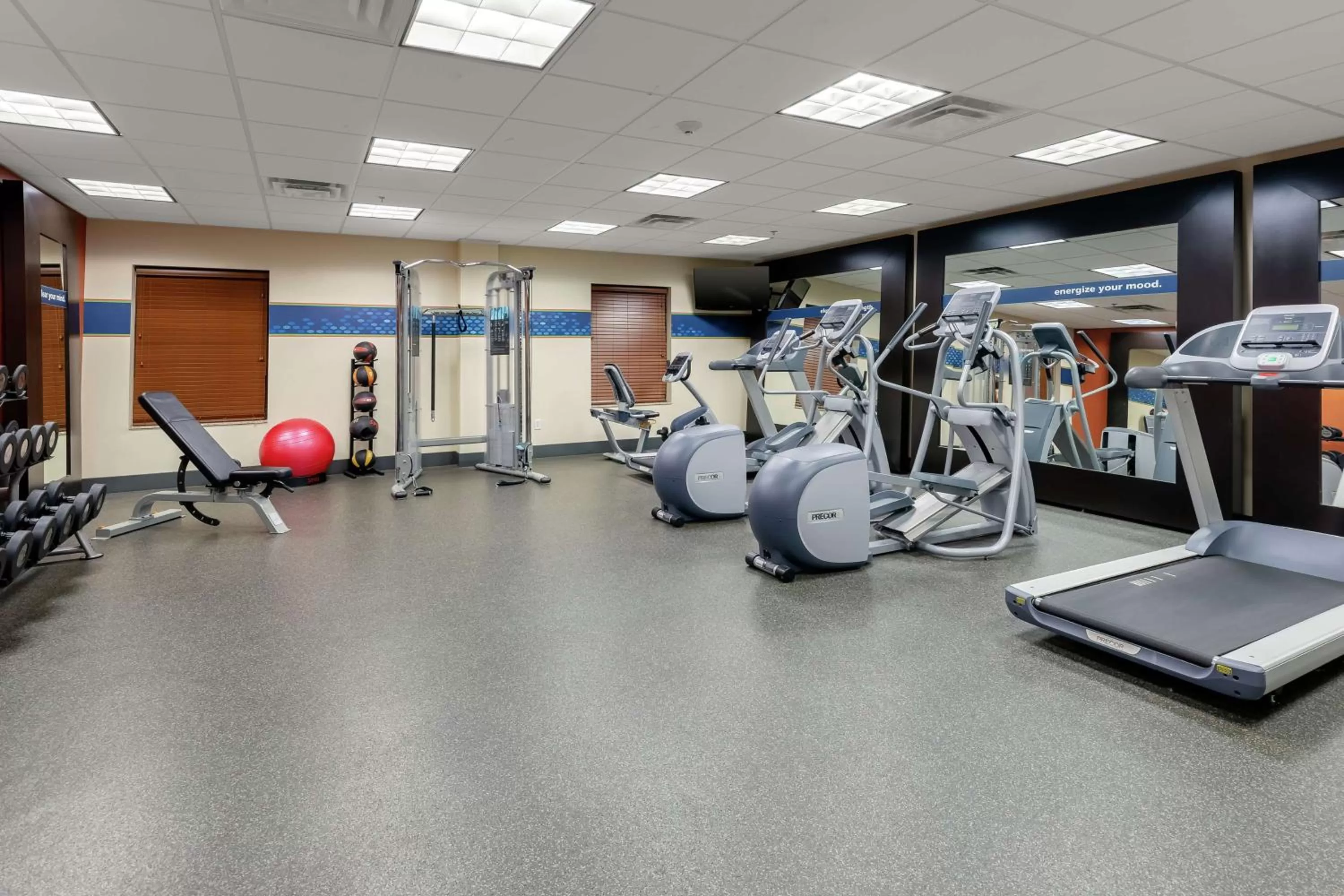 Fitness centre/facilities in Hampton Inn and Suites Adairsville/Calhoun Area