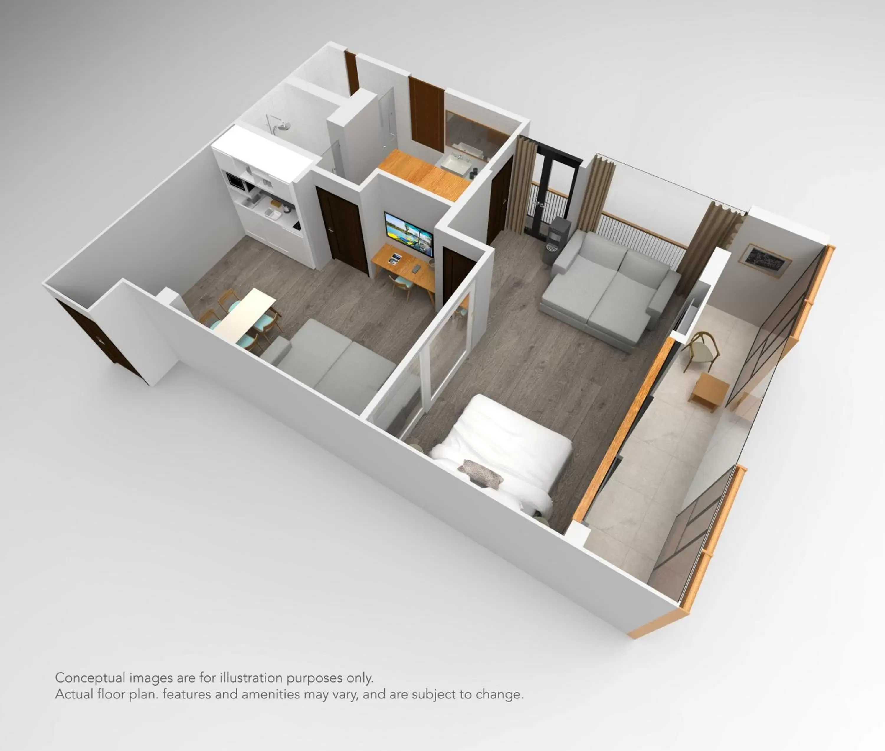 Shower, Floor Plan in Rama Residence Padma