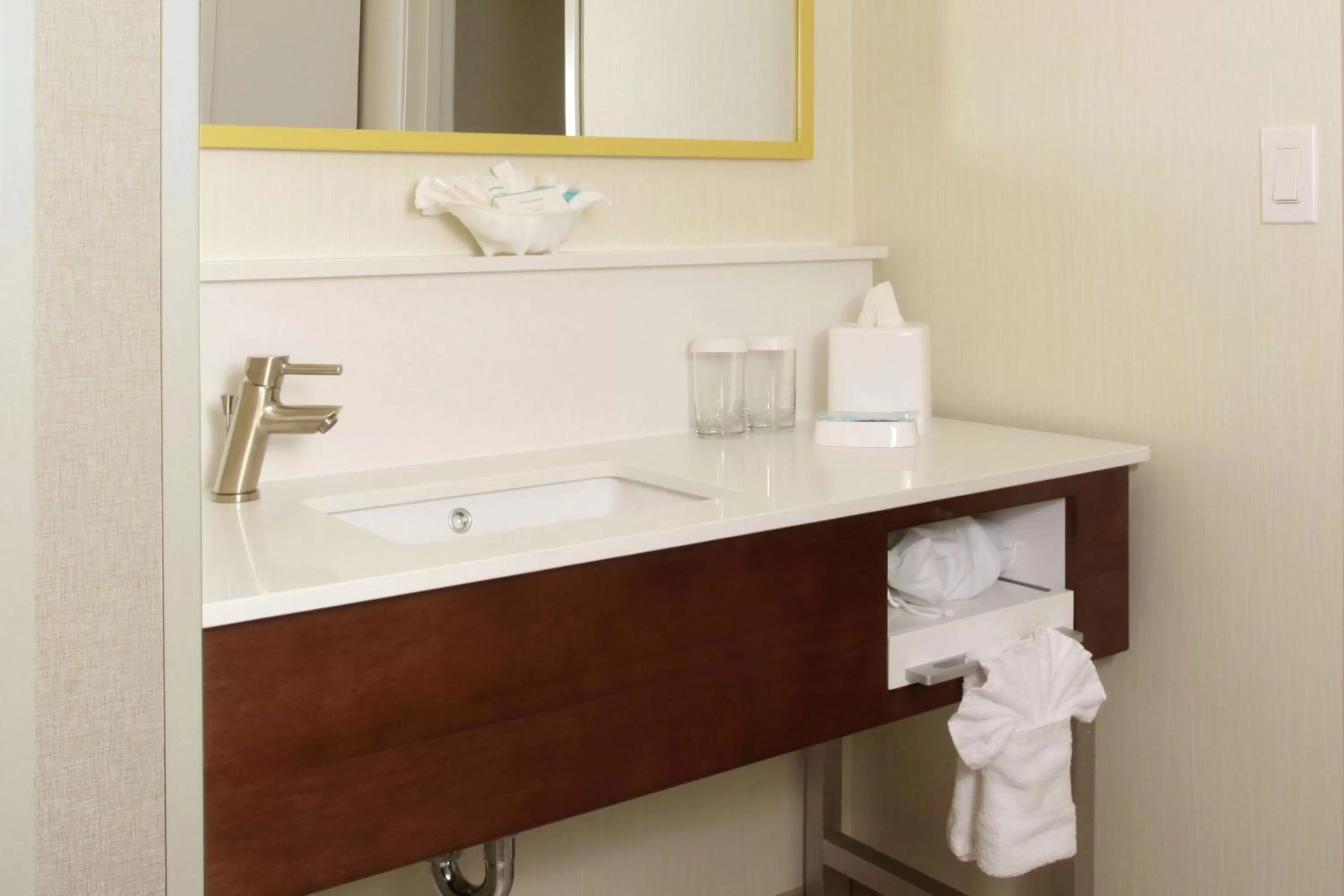 Bathroom in Hampton Inn Richland-Tri Cities